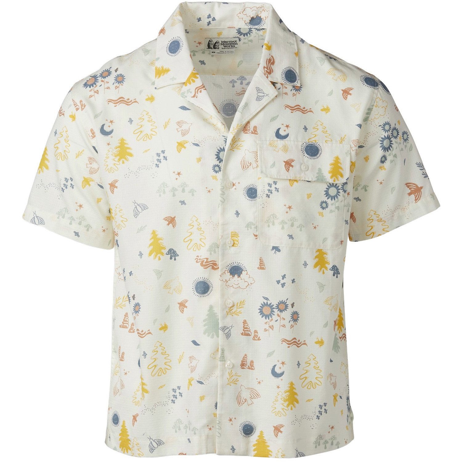 Marmot Outdoorhemd Hemd M MUIR NOVELTY SS