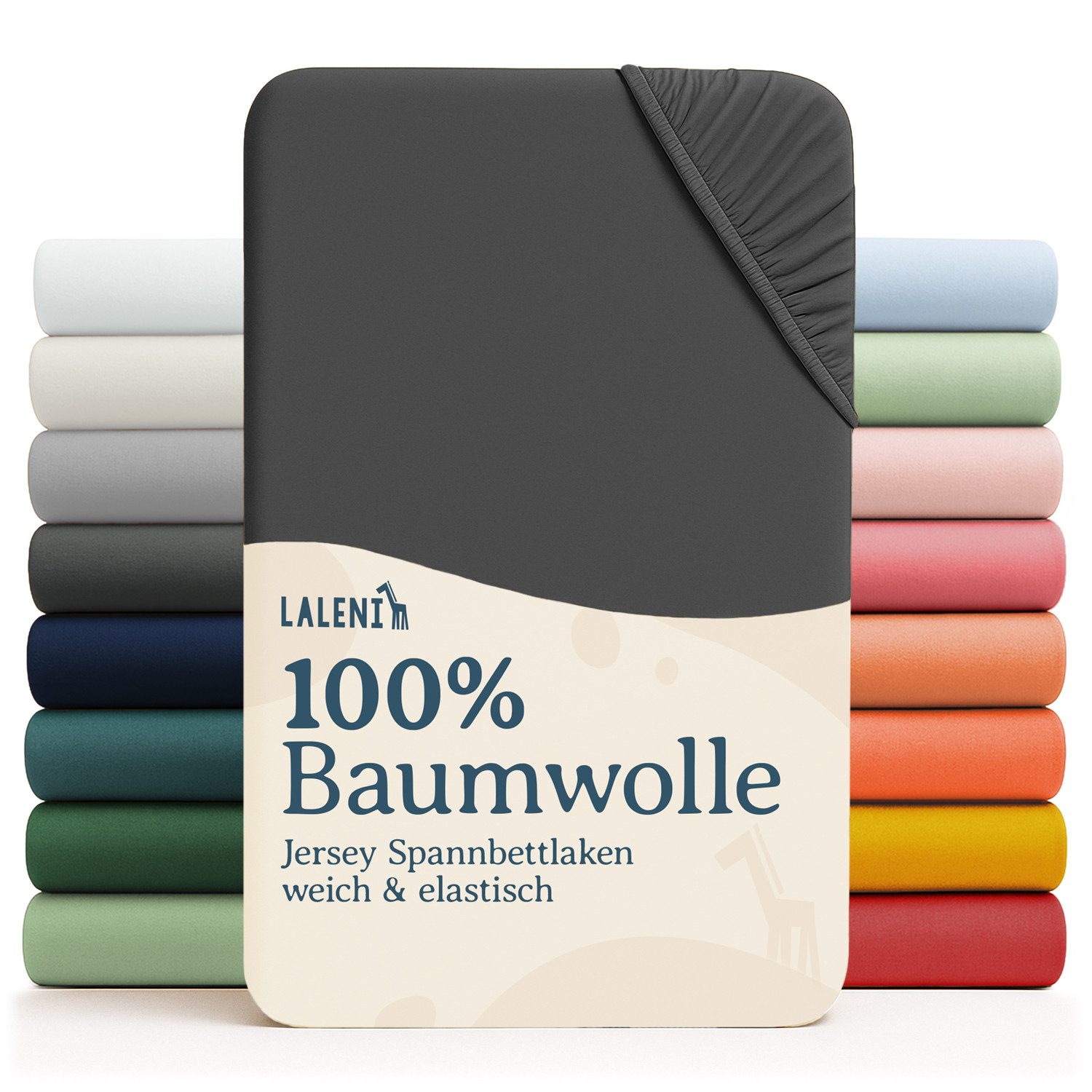 Laleni Spannbettlaken Atmungsaktives weiches und wärmendes Spannbettlaken, günstig online kaufen