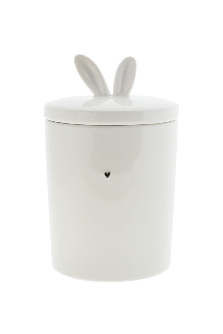 Geschirr-Set Vorratsdose - BUNNY - weiß