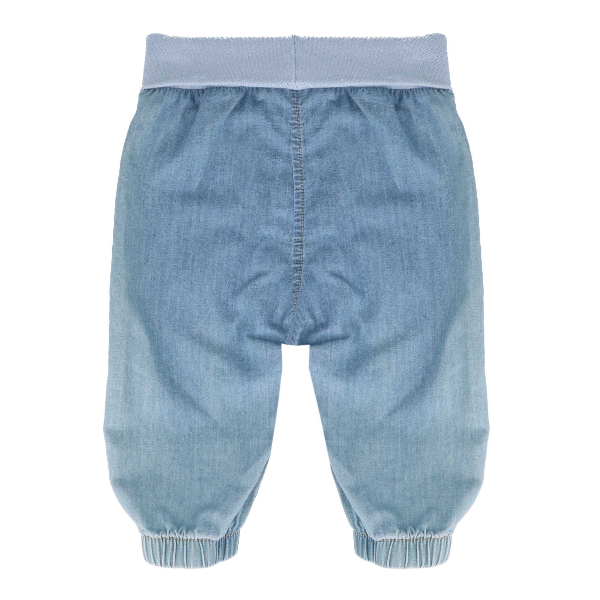 MAXIMO Schlupfhose (1-tlg) Denim-Optik, Pumphose, unisex, vielseitiger Sommerstyle