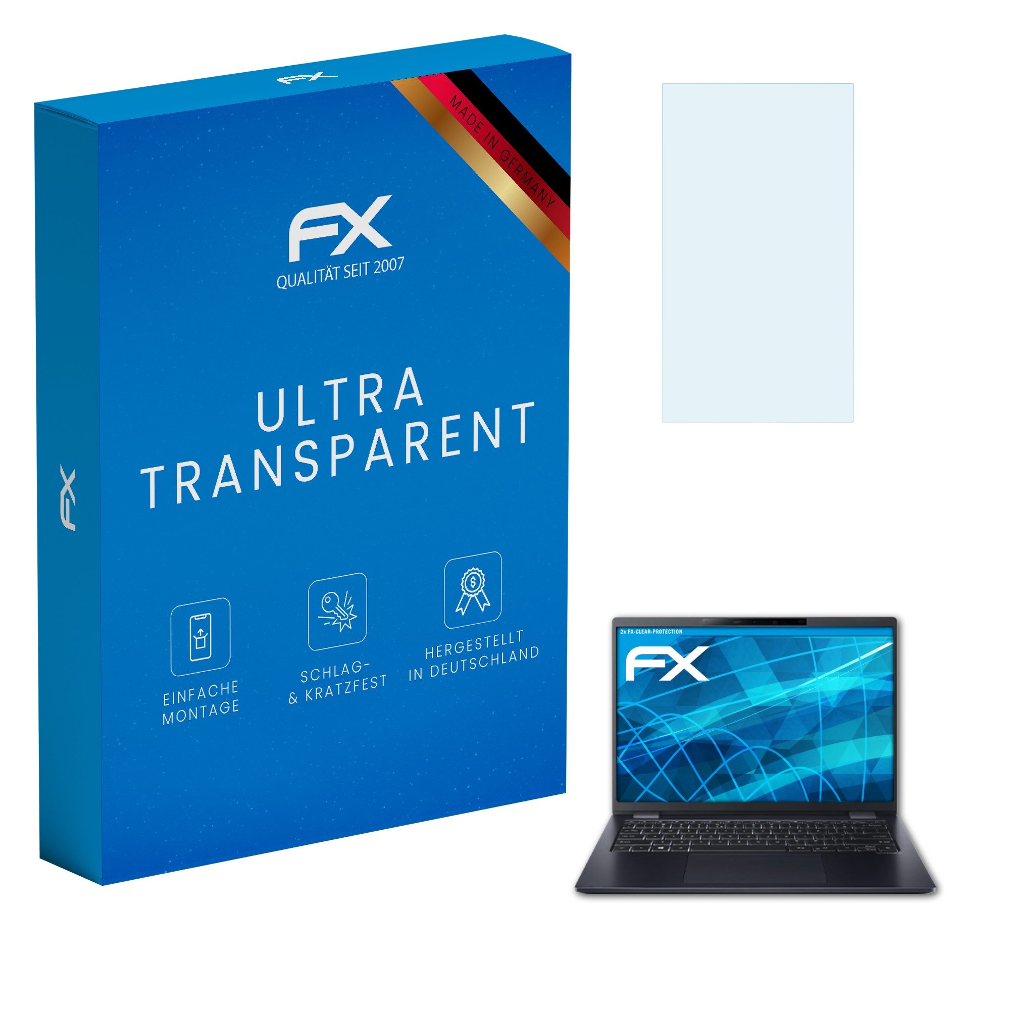 Schutzfolie Displayschutz für Acer TravelMate P6 P614-52