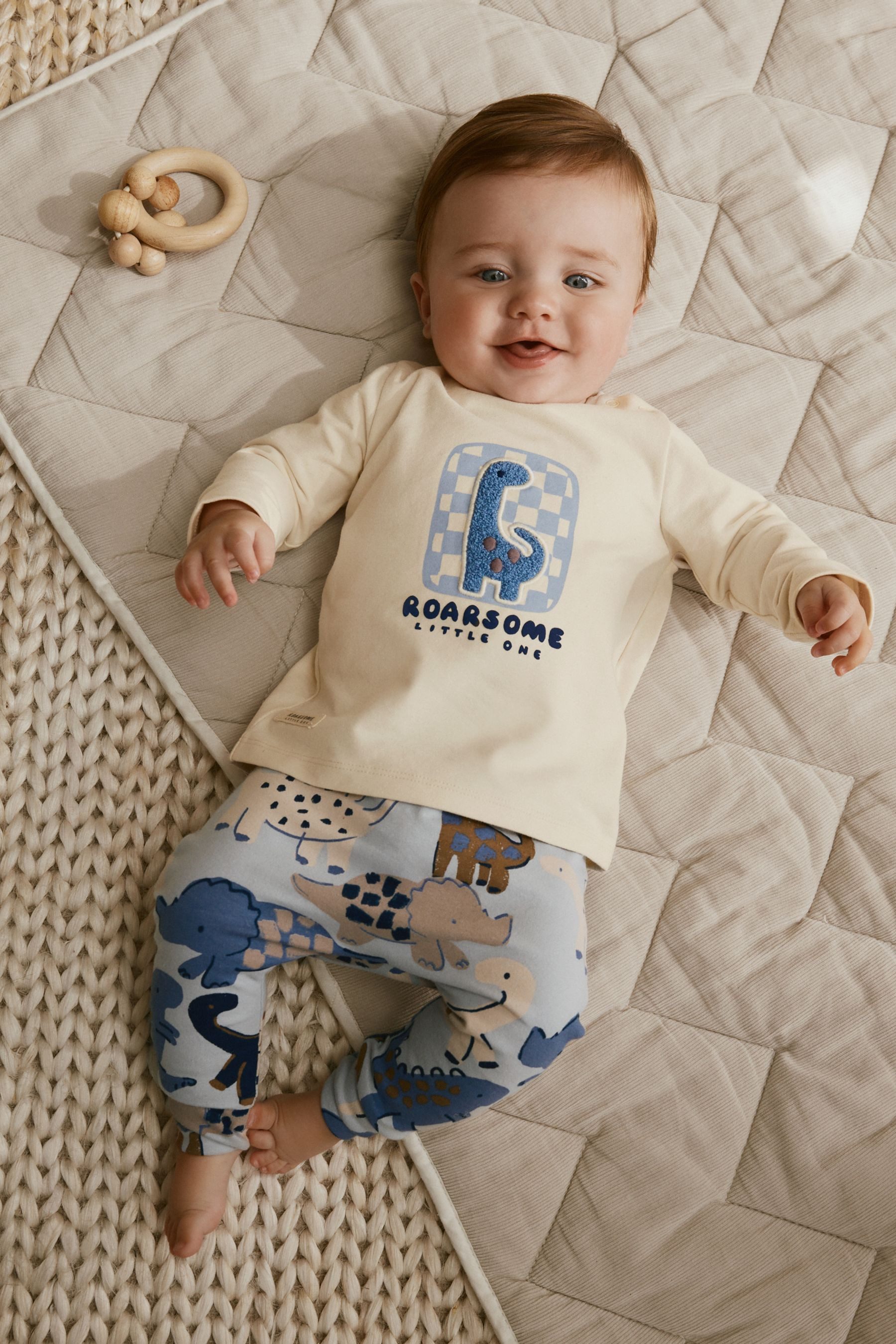Shirt & Leggings 2-teiliges Baby-Set mit Oberteil und Leggings