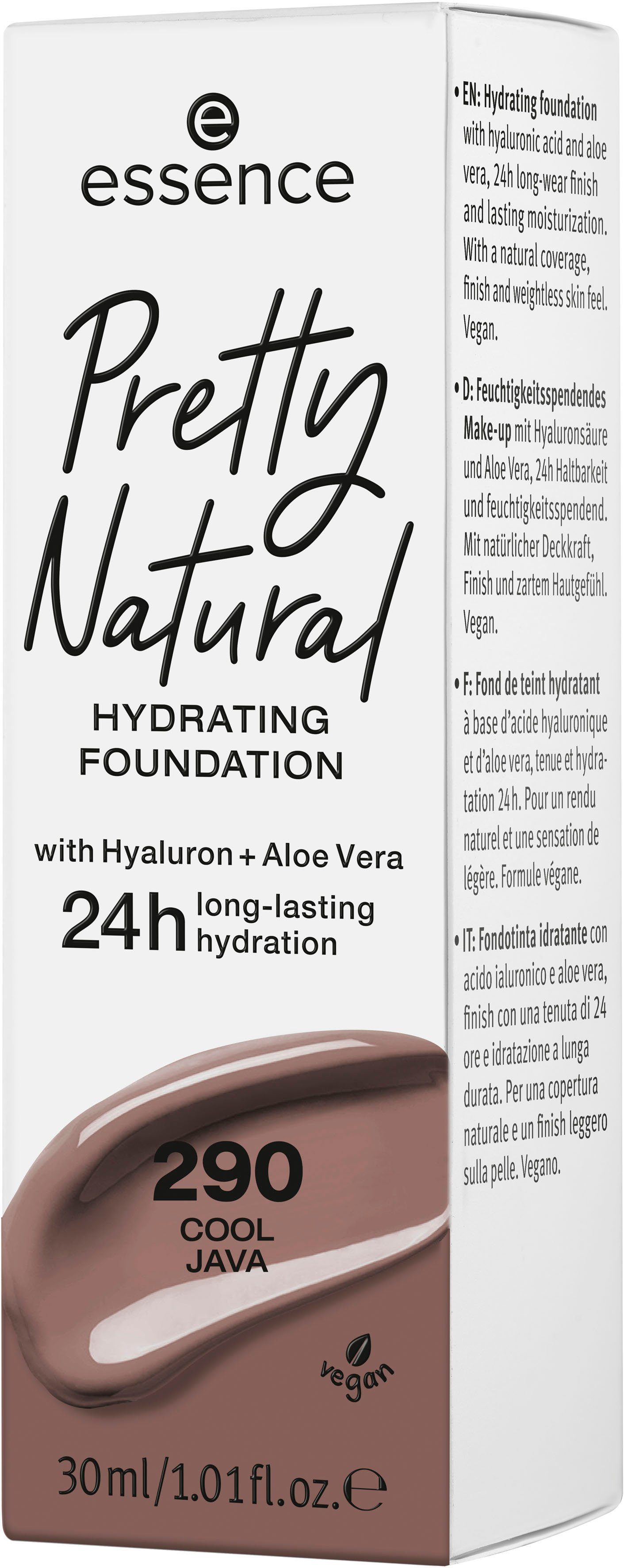 Java Natural Pretty Essence 3-tlg. Cool Foundation HYDRATING,