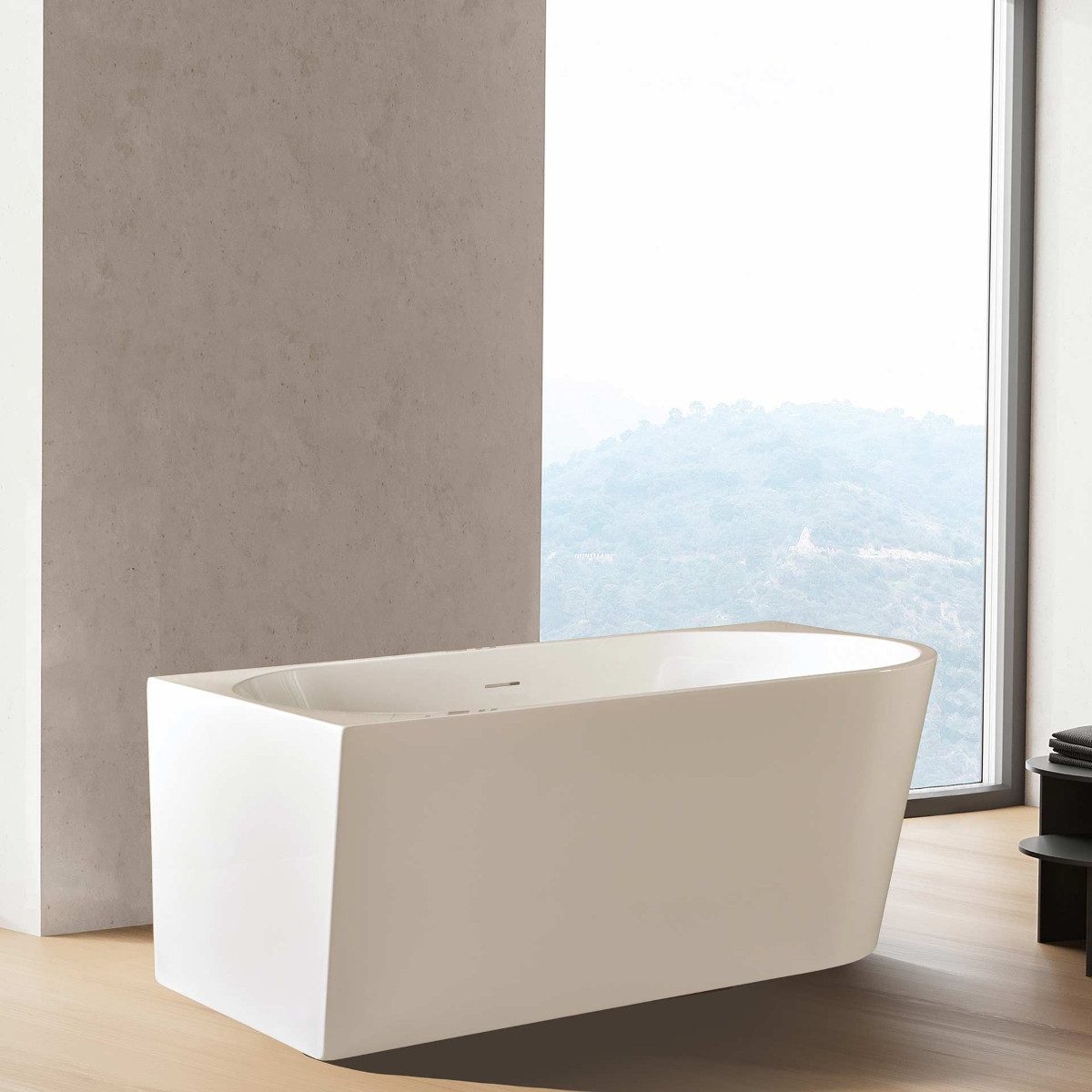 Belvit Badewanne BV-FB1203, (1-tlg), BELVIT Halb-Freistehende günstig online kaufen