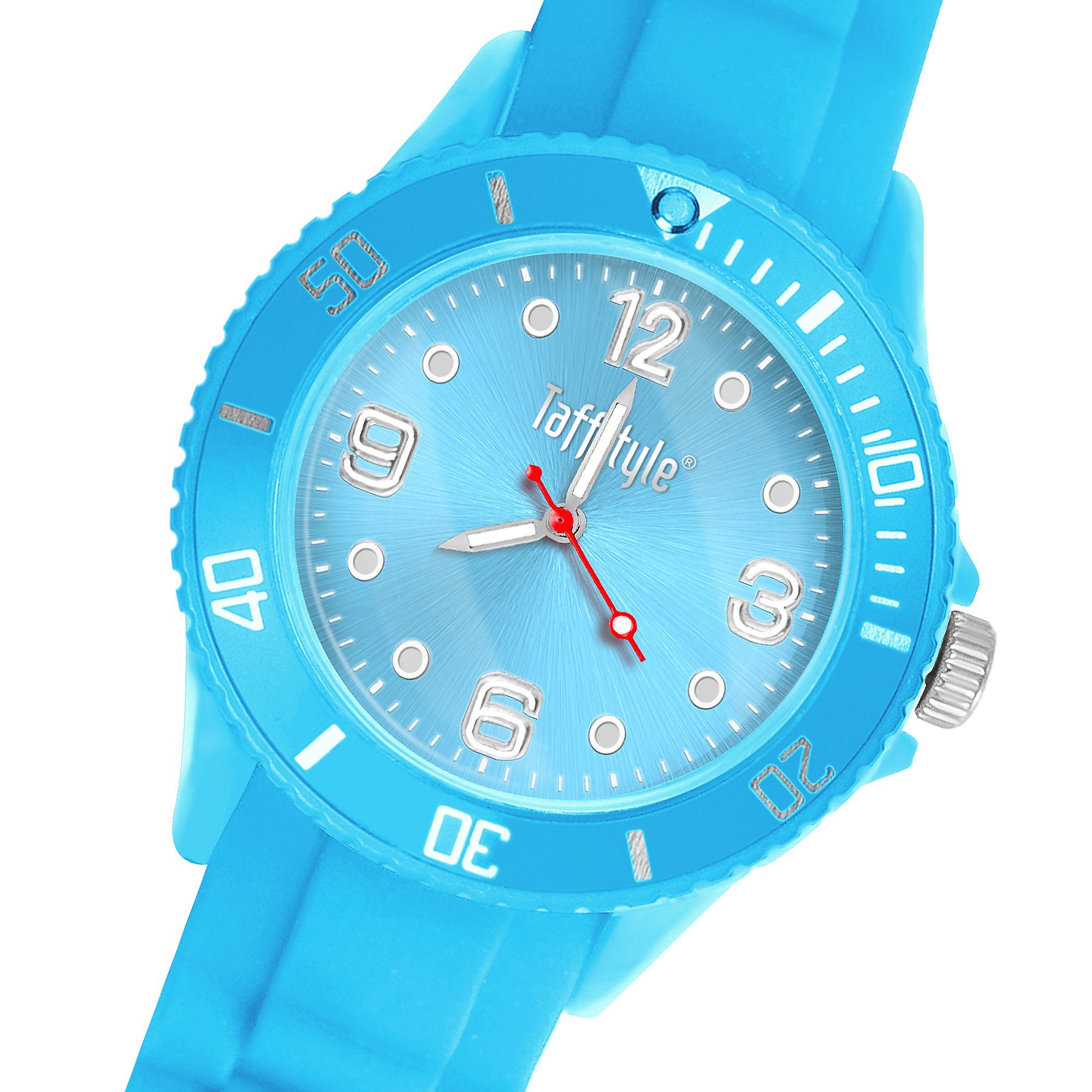 Taffstyle Quarzuhr Armbanduhr Silikon Analog Quarz günstig online kaufen