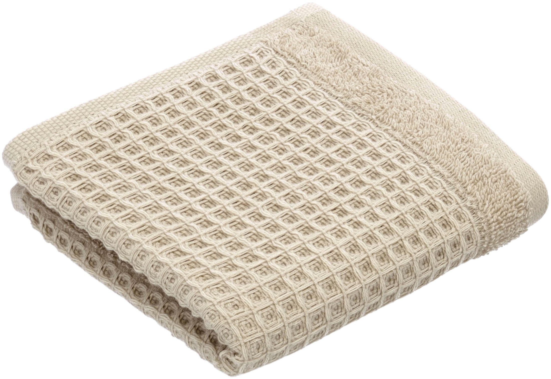 Vossen Gästehandtücher Senses, Waffelpiqué (3-St), leichte günstig online kaufen
