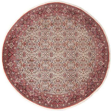 Orientteppich Perser - Bidjar rund - 300 x 300 cm - beige, morgenland, rund, Höhe: 15 mm, Wohnzimmer, Handgeknüpft, Einzelstück mit Zertifikat