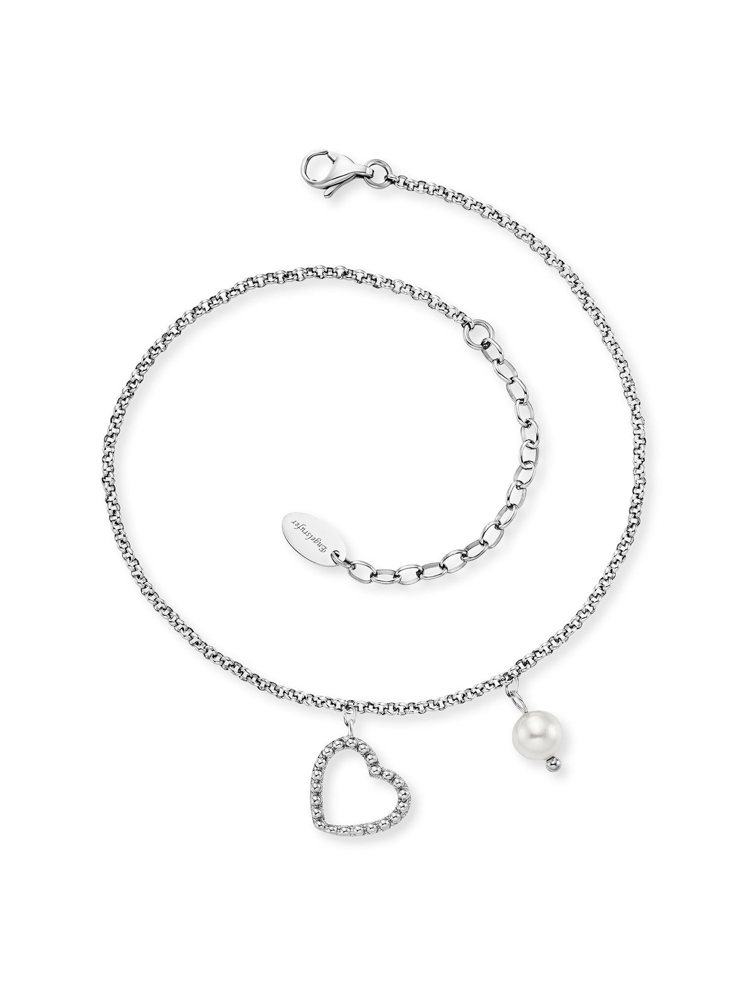 Engelsrufer Fußkette Herz, ERFS-HEART-PE, Made in günstig online kaufen