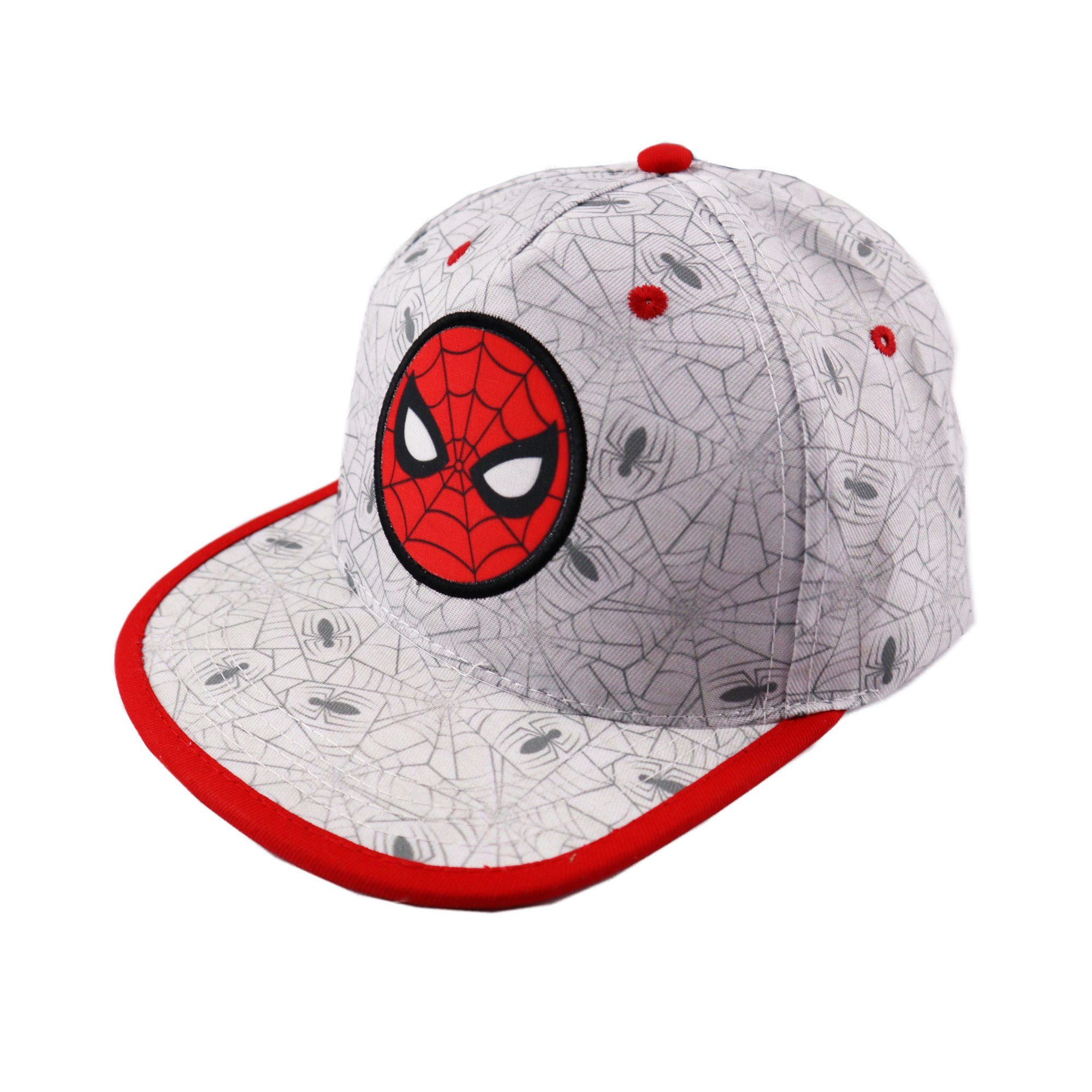 MARVEL Snapback Cap Spiderman 54 Gr. 52 bis Kinder Snapback Basecap