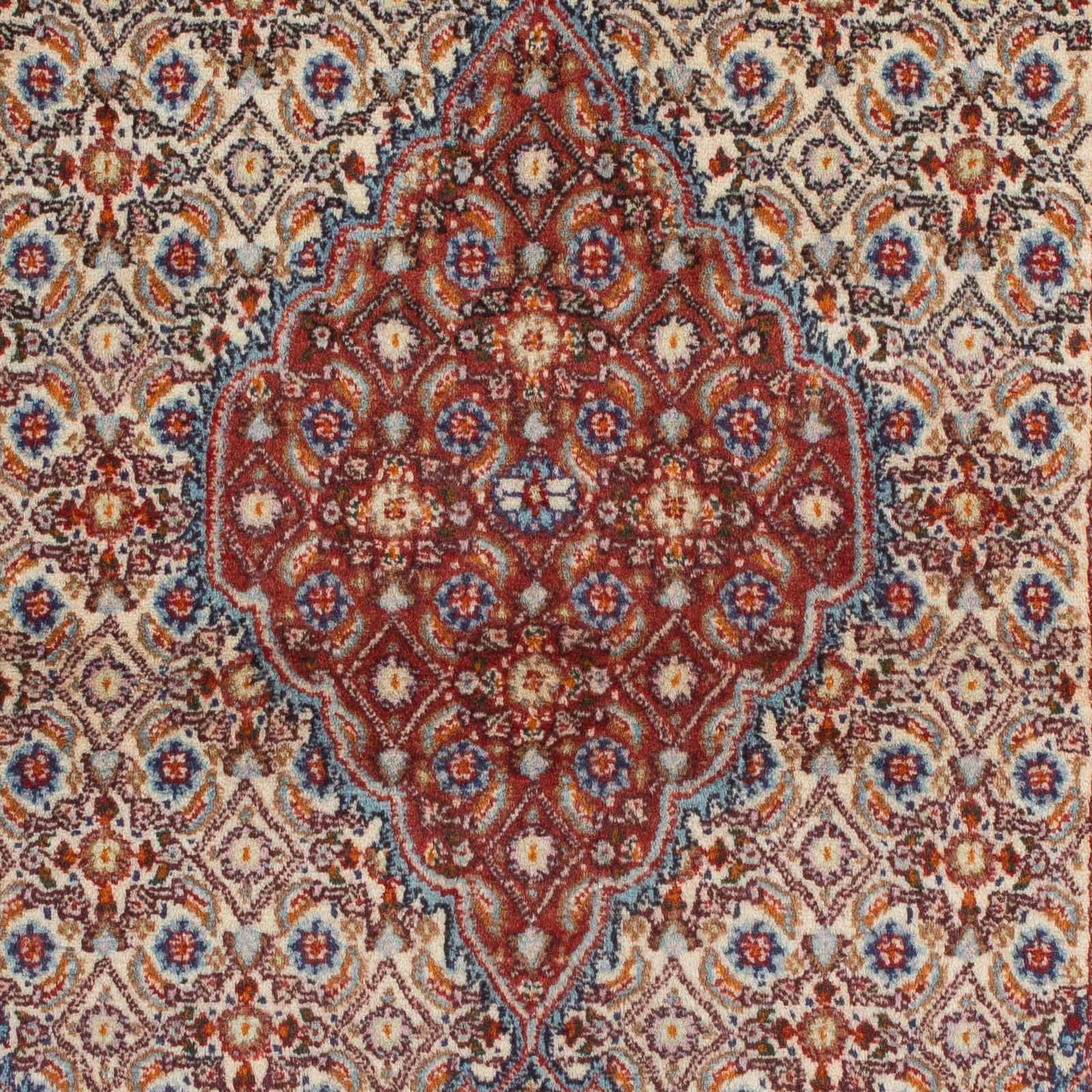 Orientteppich Perser - Classic morgenland, Zertifikat mm, 143 cm - Handgeknüpft, beige, rechteckig, mit Einzelstück 95 Wohnzimmer, x Höhe: 10 