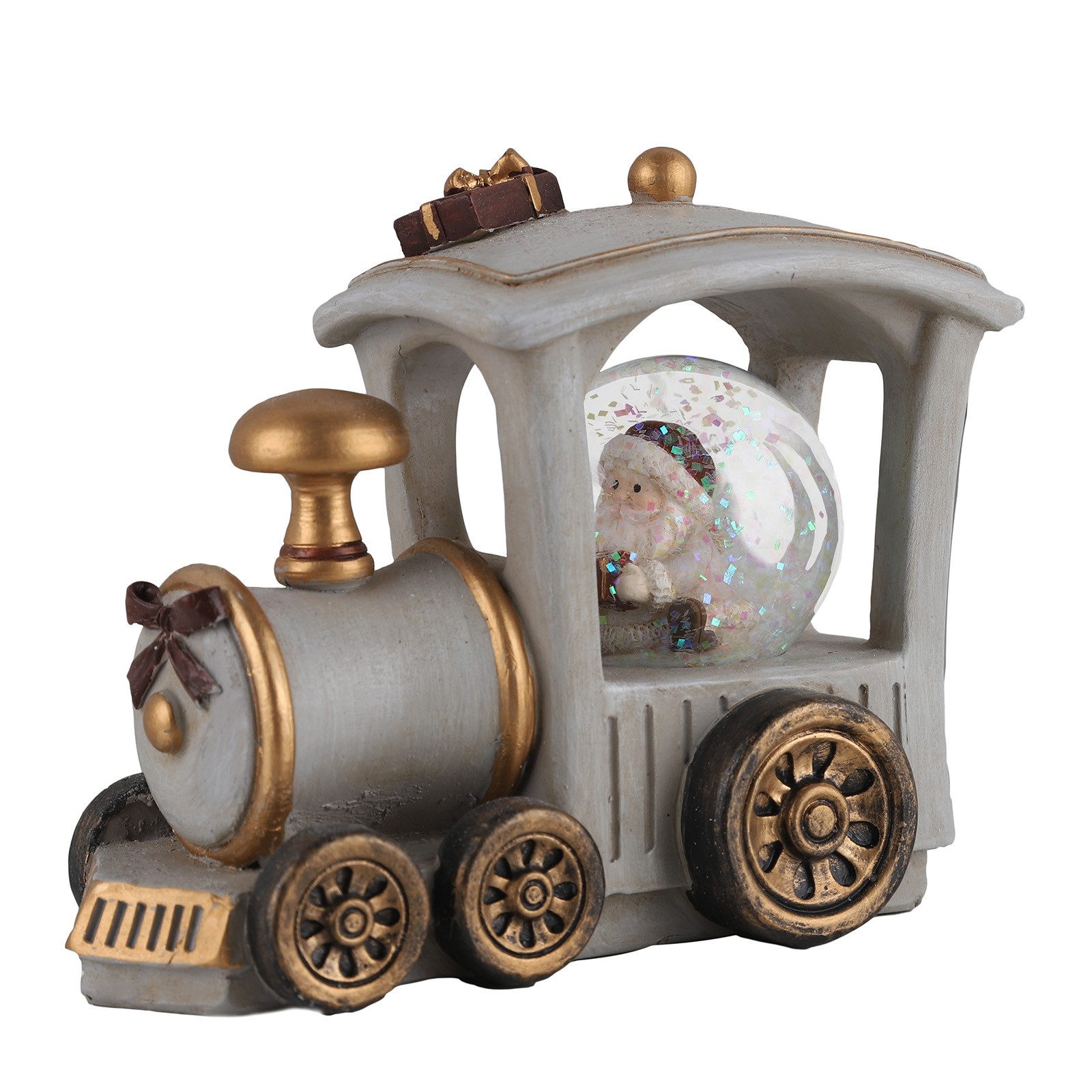 Schneekugel Weihnachtseisenbahn mit Schneekugel