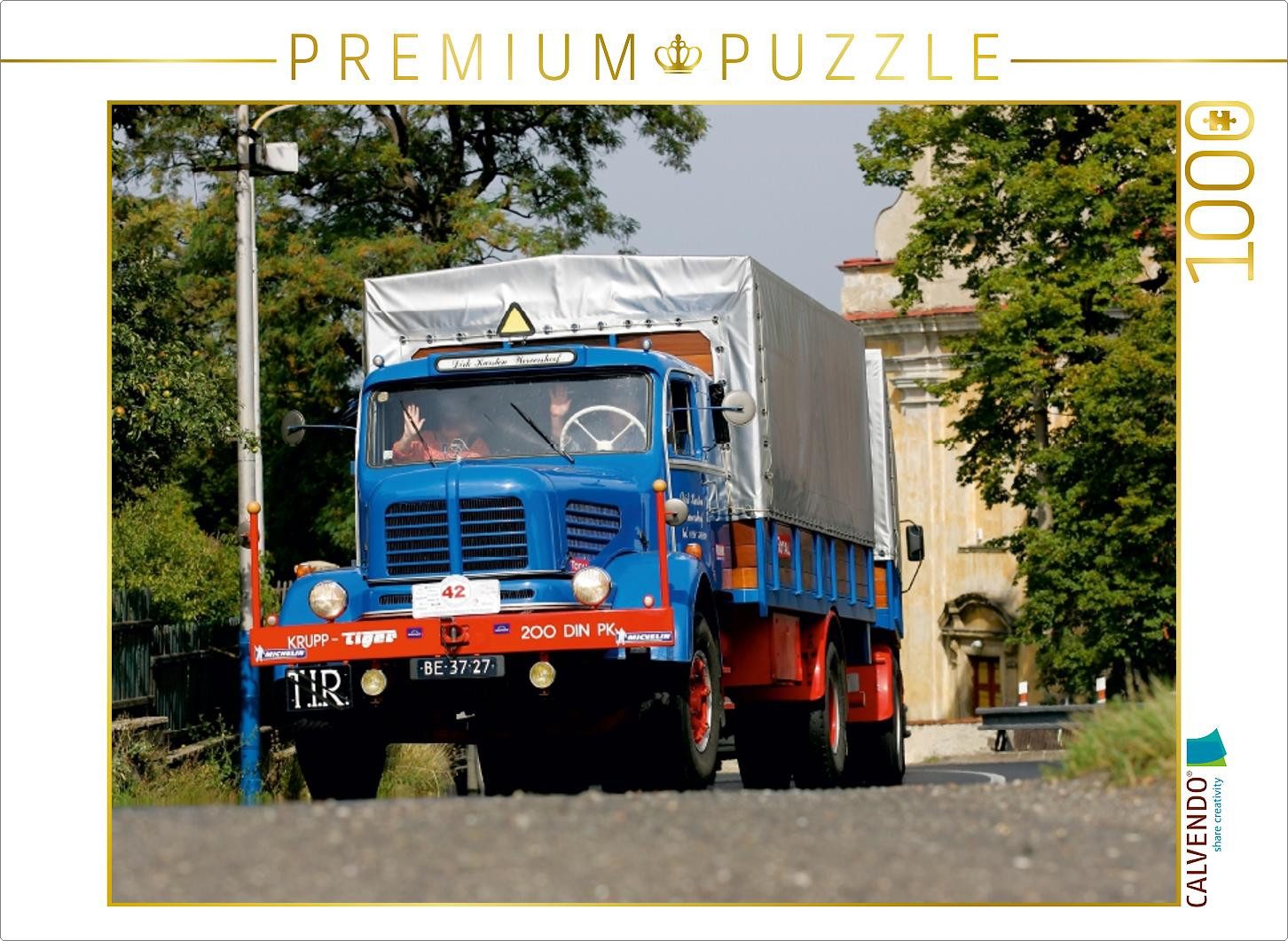 CALVENDO Пазлы CALVENDO Пазлы Ein Motiv aus dem Kalender Klassische Lastkraftwagen 1, 1000 Пазлыteile