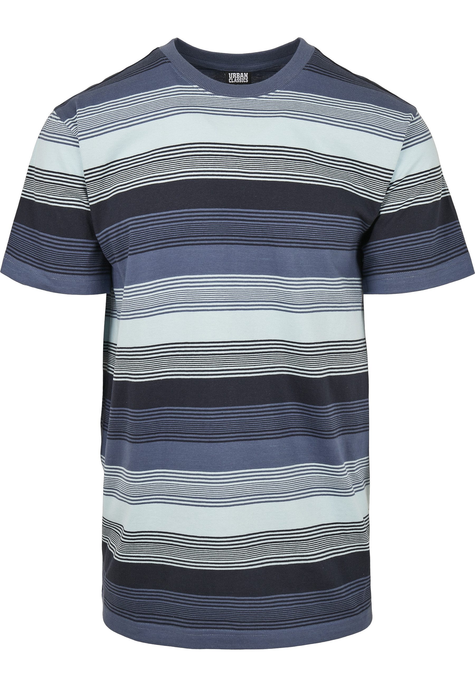 URBAN CLASSICS T-Shirt Urban Classics Herren Yarn Dyed Sunrise Stripe Tee (1-tlg)