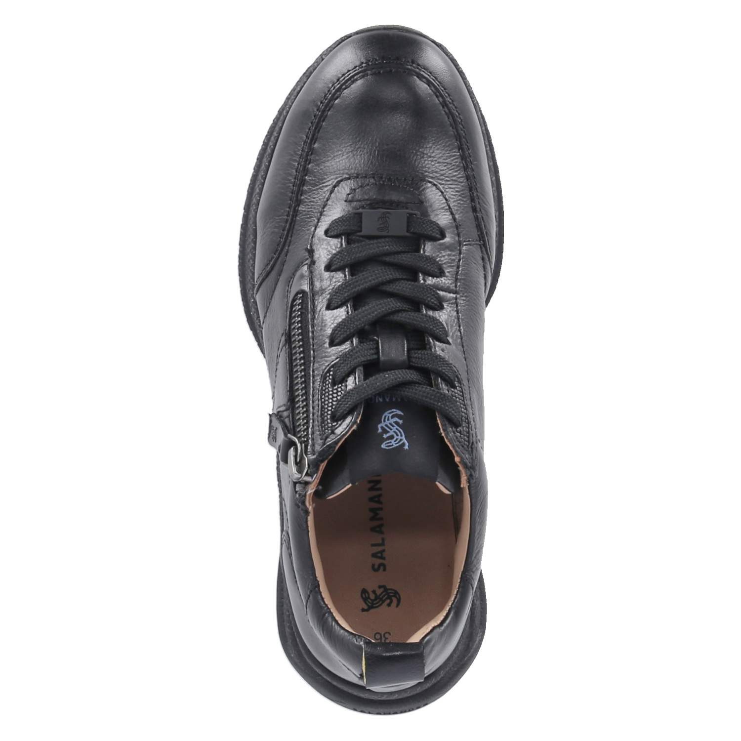 Salamander Salamander F31AUO021000-1000 Damen Glattleder black Schnürschuh