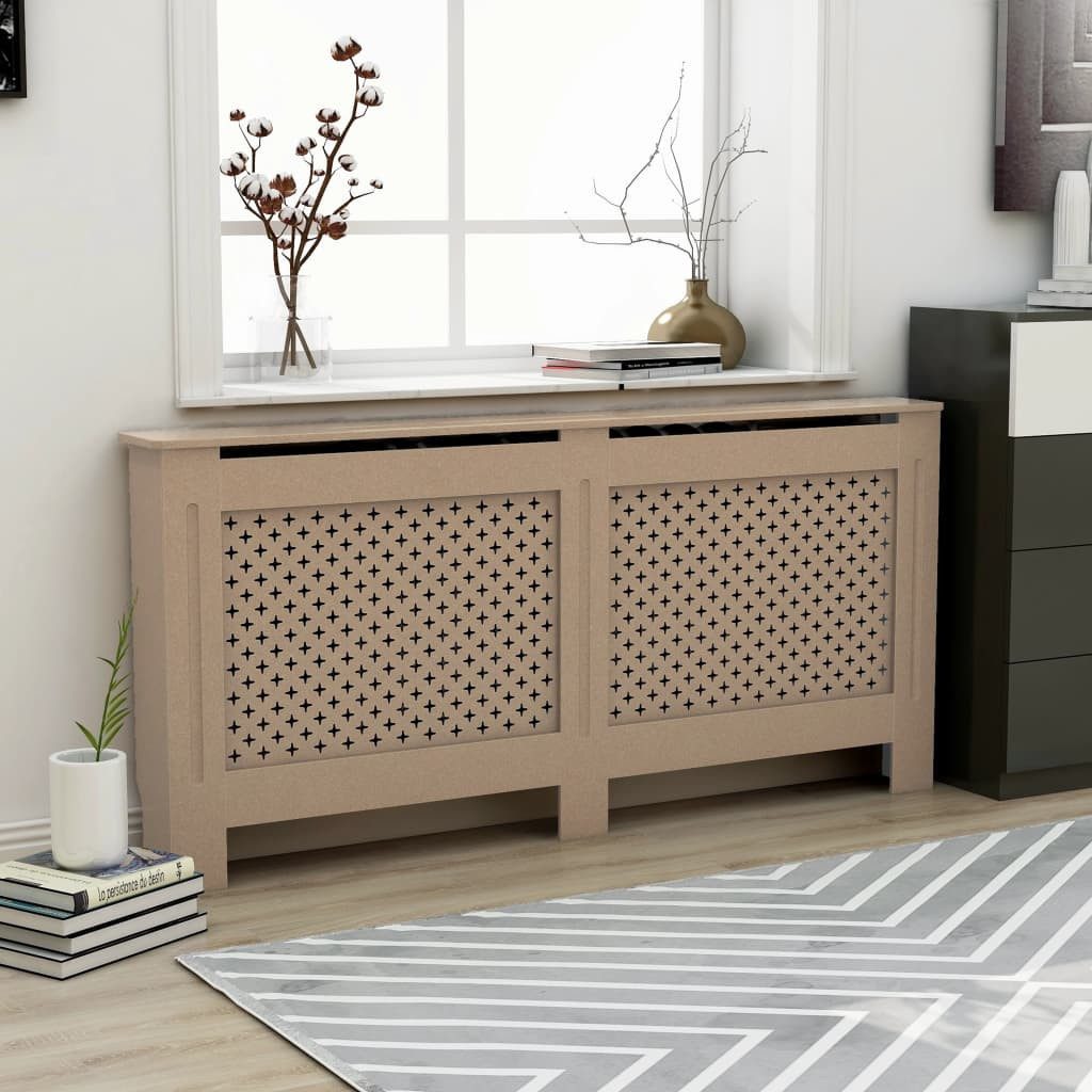 vidaXL Heizungsverkleidung 172 x 19 x 815 cm Heizungsverkleidung Heizungsabdeckung Heizkörperverk