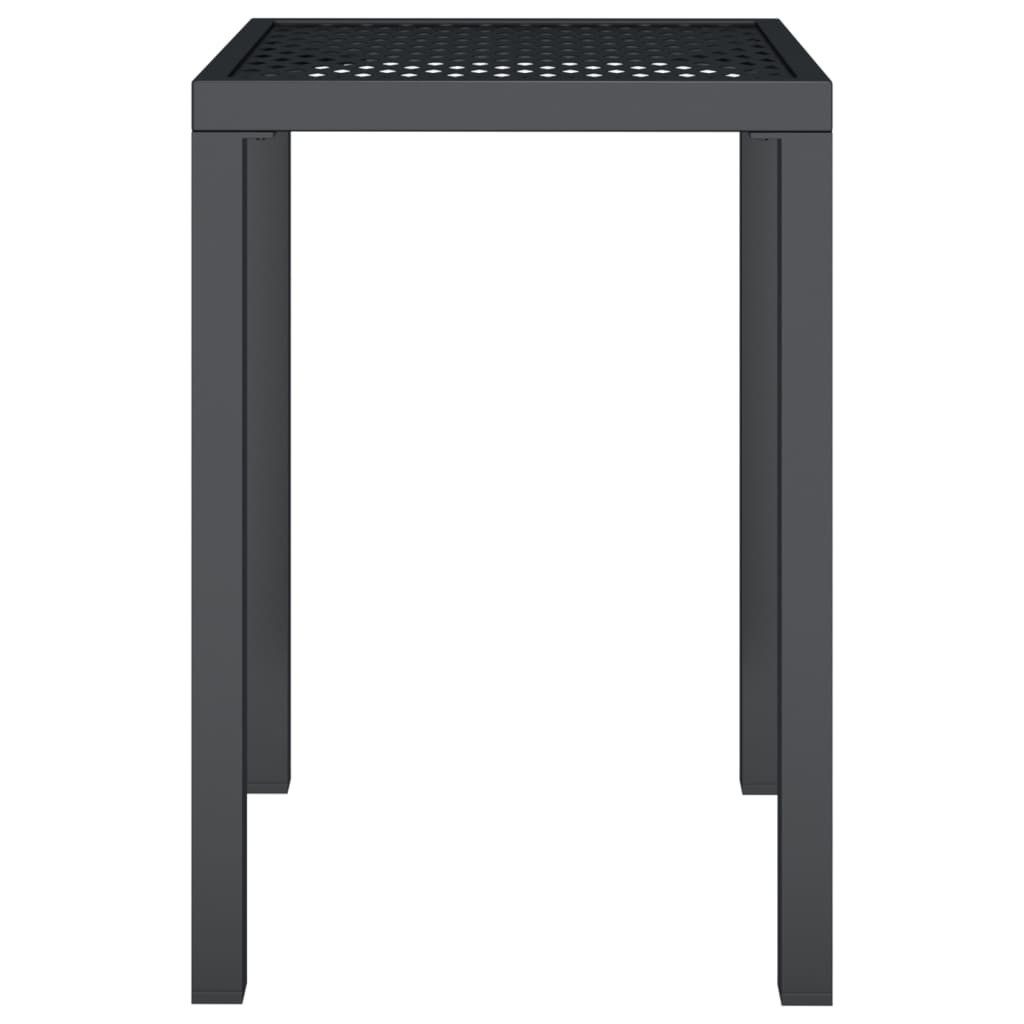 vidaXL Gartentisch Gartentisch Anthrazit 50x50x72 cm günstig online kaufen
