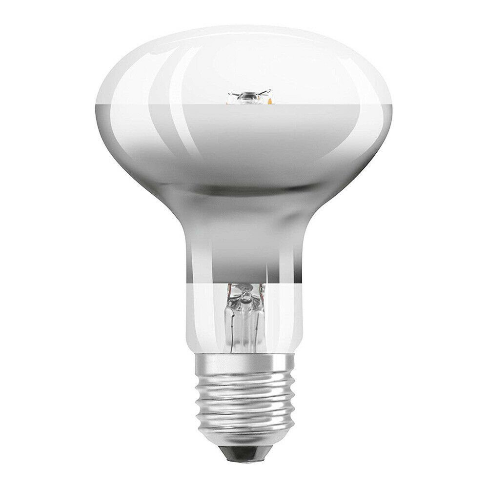 Osram LED-Leuchtmittel-Glühbirne silber E27 warmweiß dimmbar