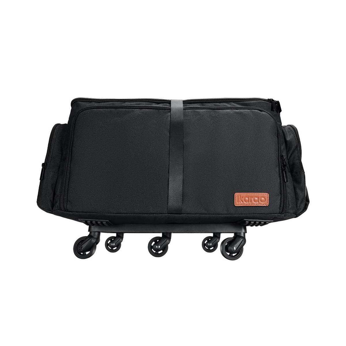 Ikarao Ikarao trolley-bag X1 Karaoke-Maschine (Trolley-Funktion, Rollen, Teleskopgriff, Polsterung, Zubehörfächer)