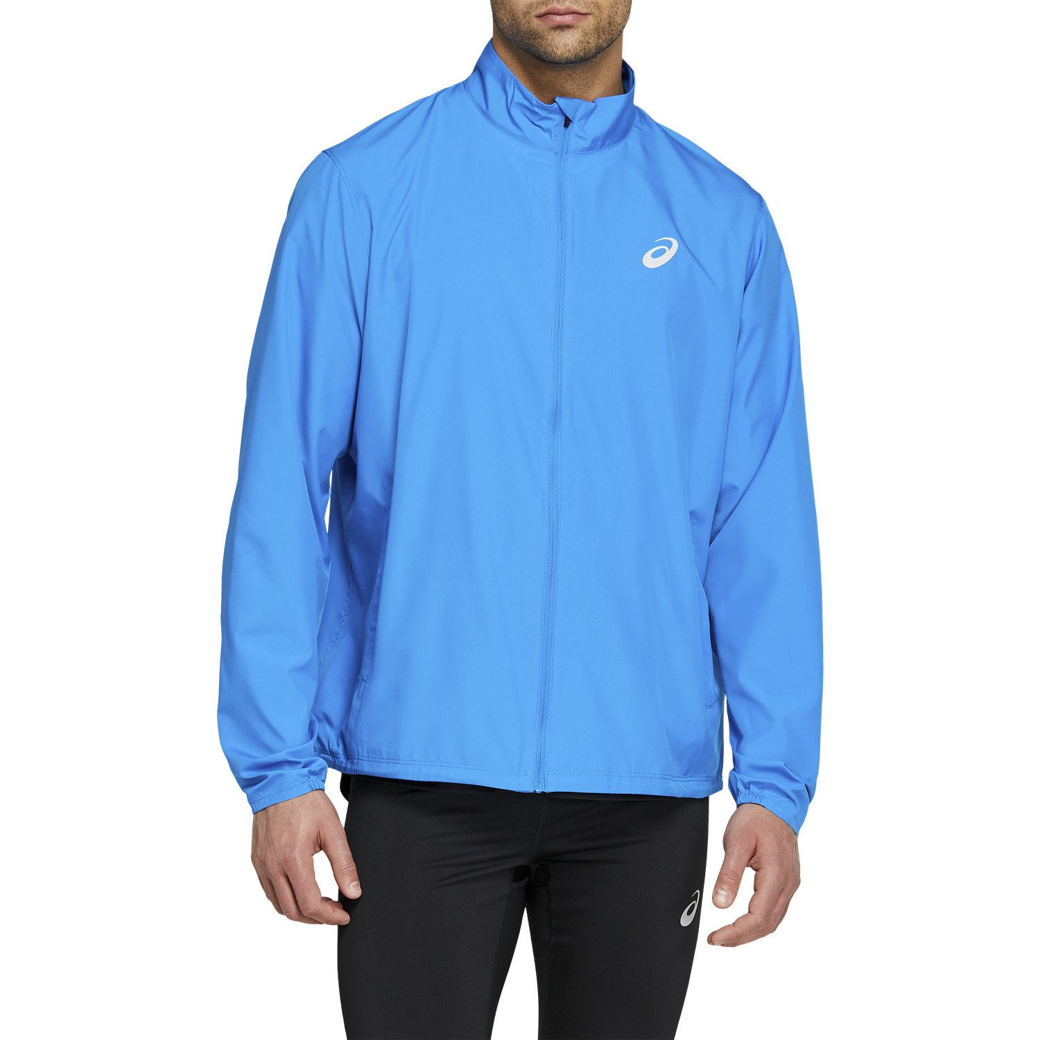 Asics Laufjacke Silver Jacket directoire blue günstig online kaufen