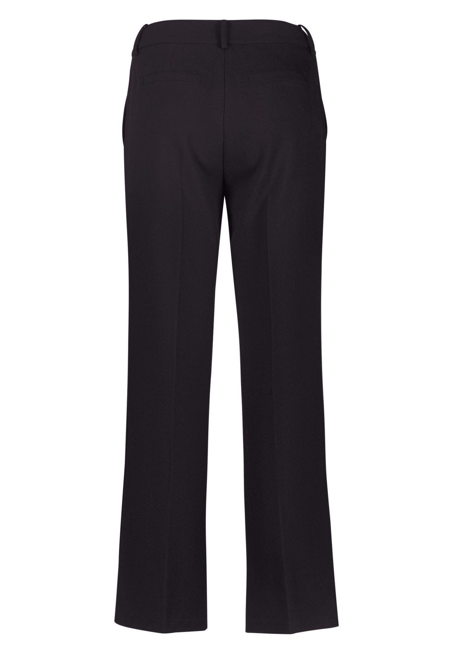 Zero Stoffhose mit Bügelfalte (1-tlg) Beauty Black