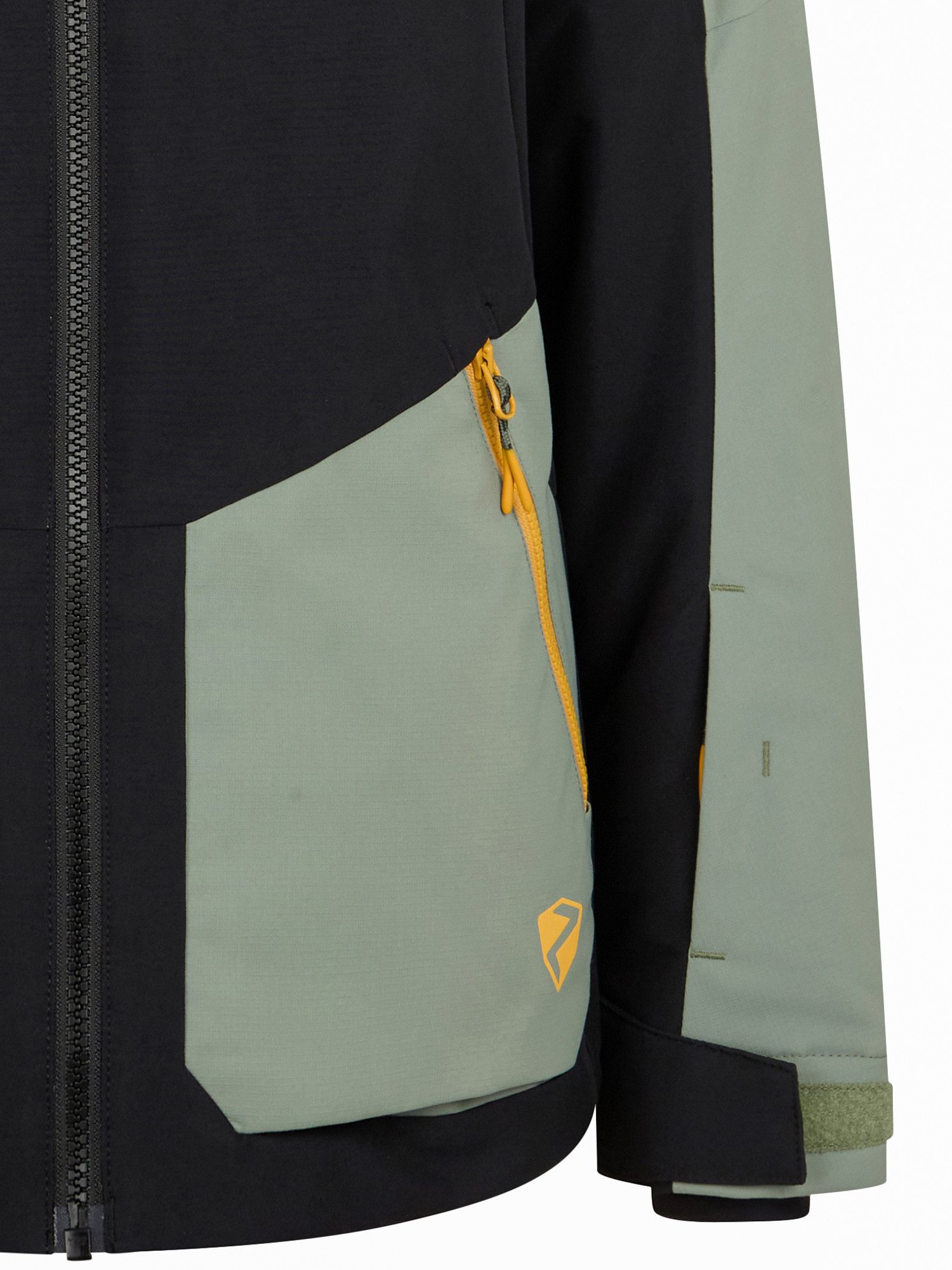 Ziener Skijacke ARNU-Z AQUASHIELD® JUNIOR wasser- u. winddicht, atmungsaktiv, warm, reflektierende Elemente – Bild 3 von 3