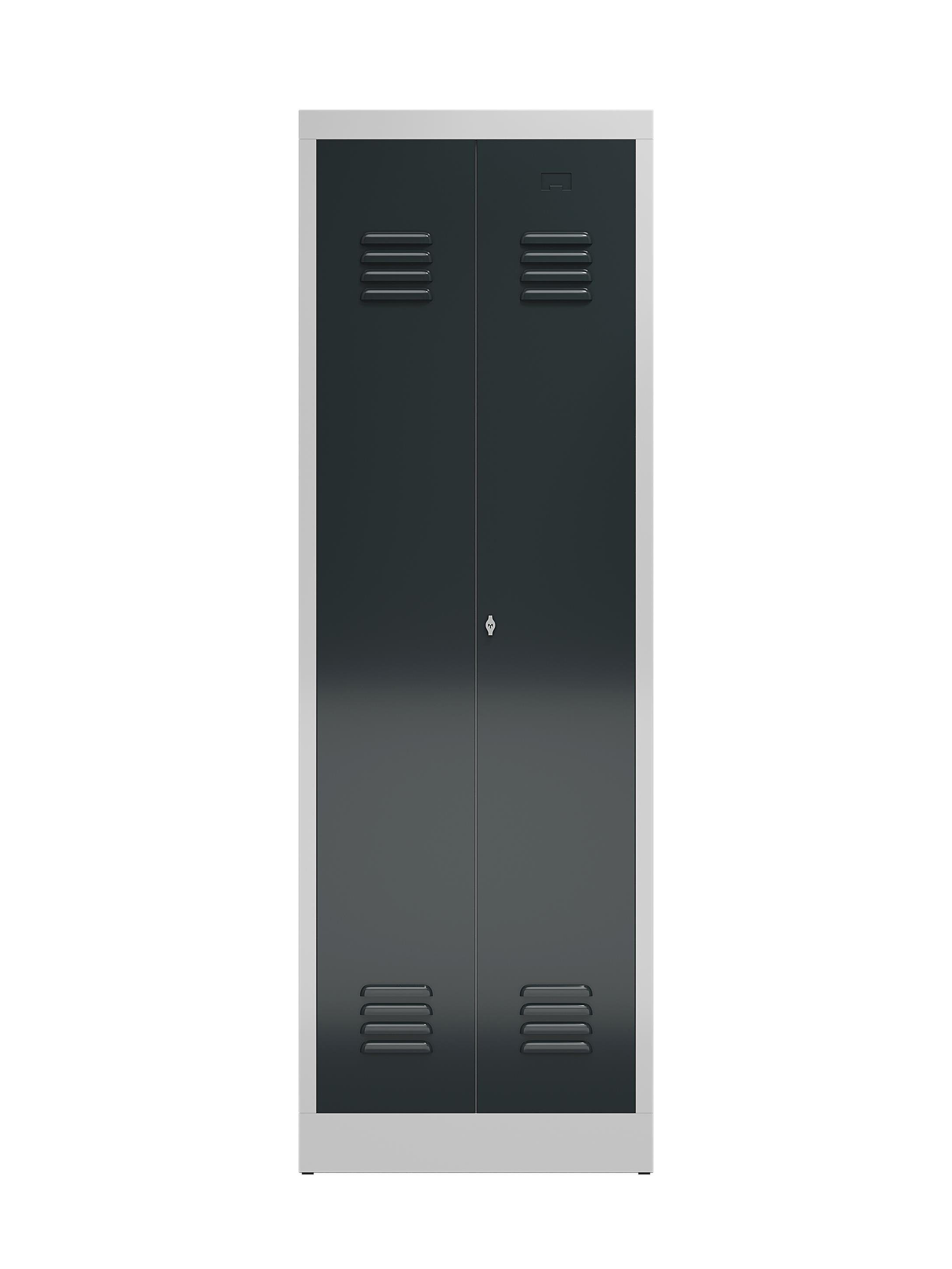 Steelboxx Spind ClassiX Garderobenschrank, 2 Abteile günstig online kaufen