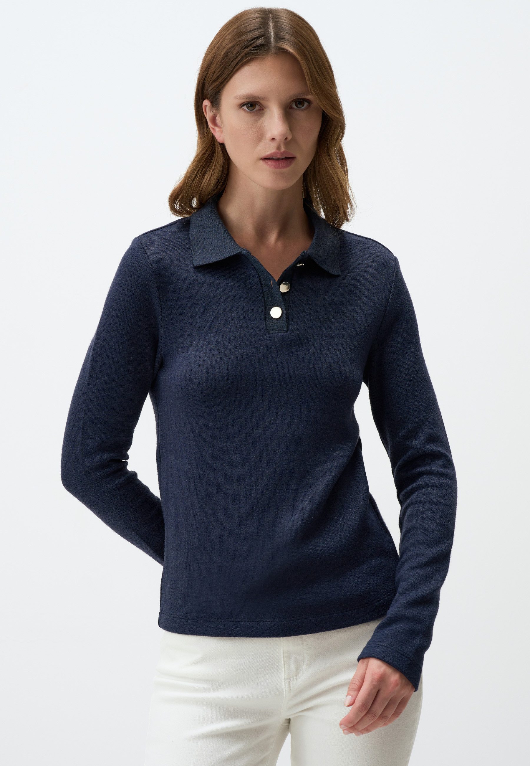 Poloshirt Poloshirt Mit Knöpfen