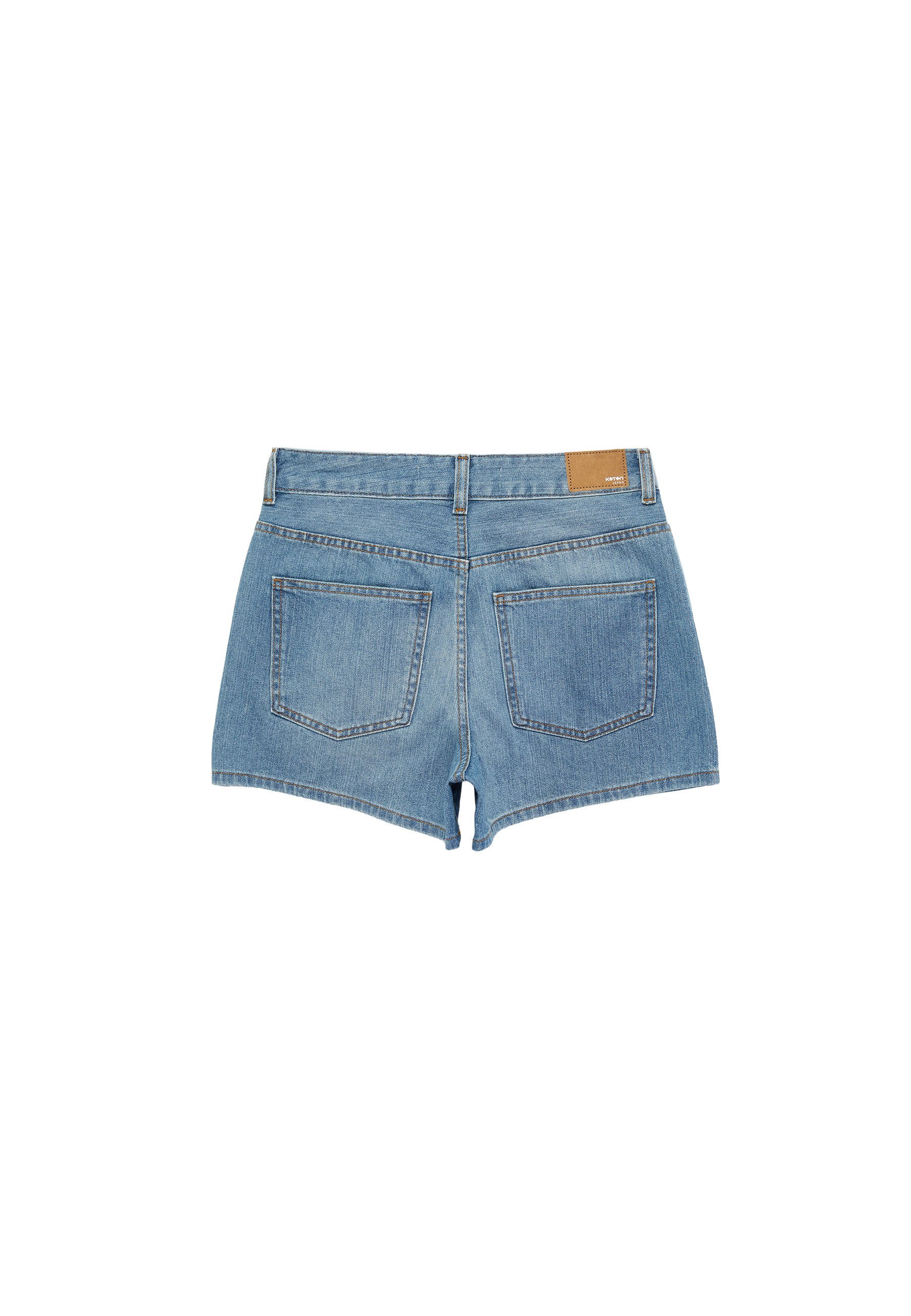 Koton Jeansshorts Koton Mini Baumwoll-Jeansshorts – Bild 4 von 5