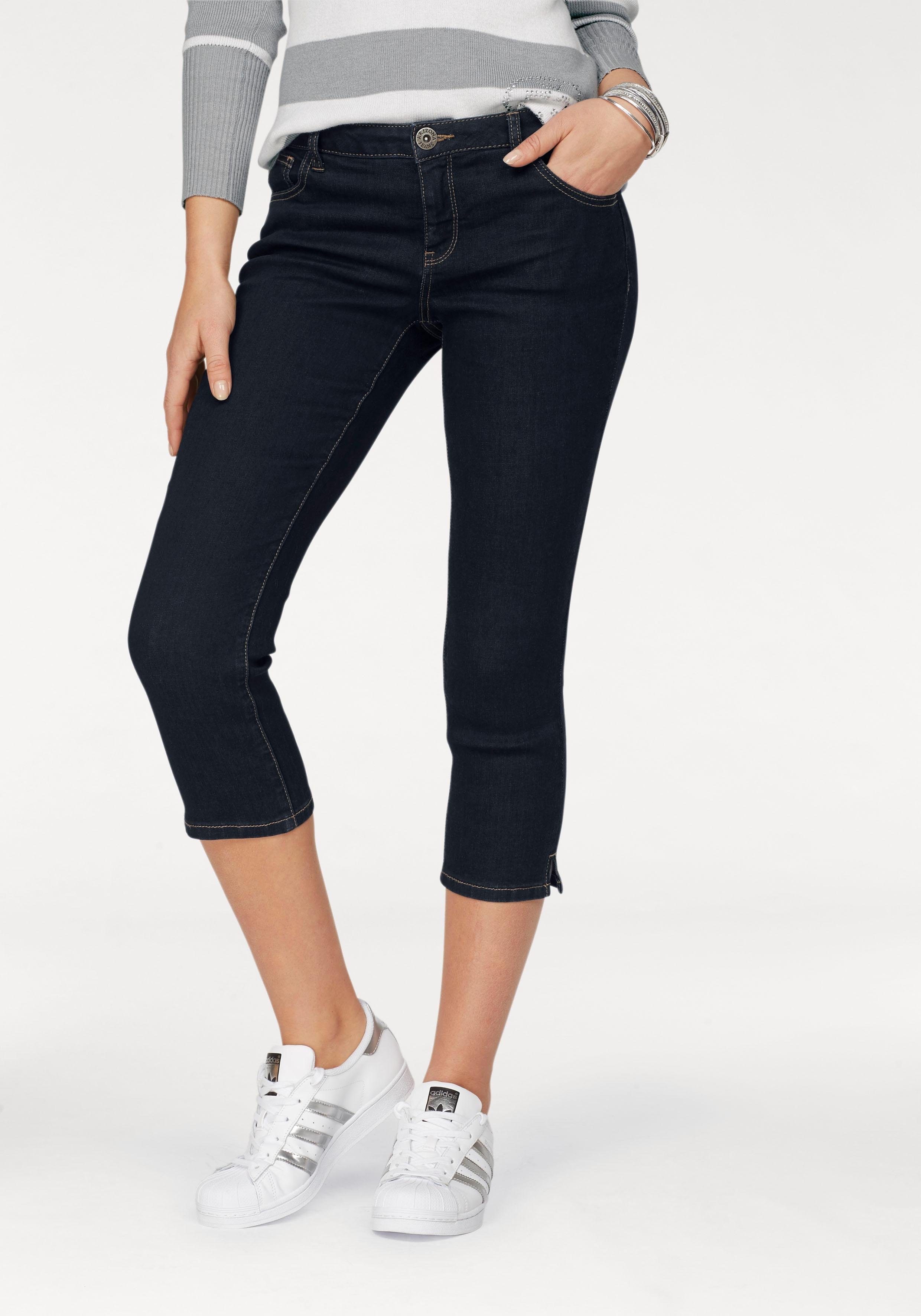 Arizona Caprijeans Ultra-Stretch Mid-Waist