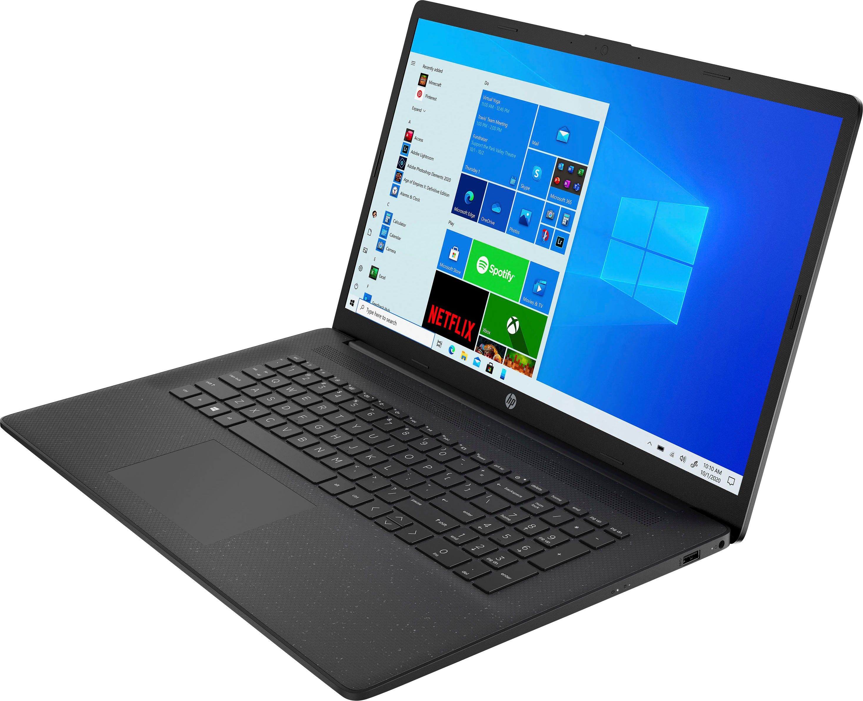 Notebook GB UHD 512 i3 Core cm/17,3 Intel Zoll, (43,9 HP 1115G4, 17-cn0237ng SSD) Graphics,