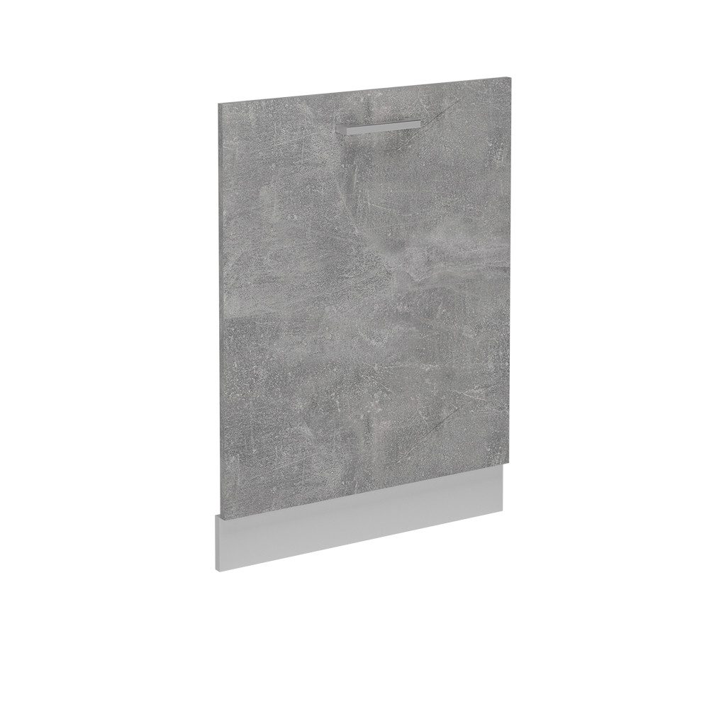 Vicco Frontblende R-Line, Beton/Weiß, 60 cm ohne Arbeitsplatte (1 St)