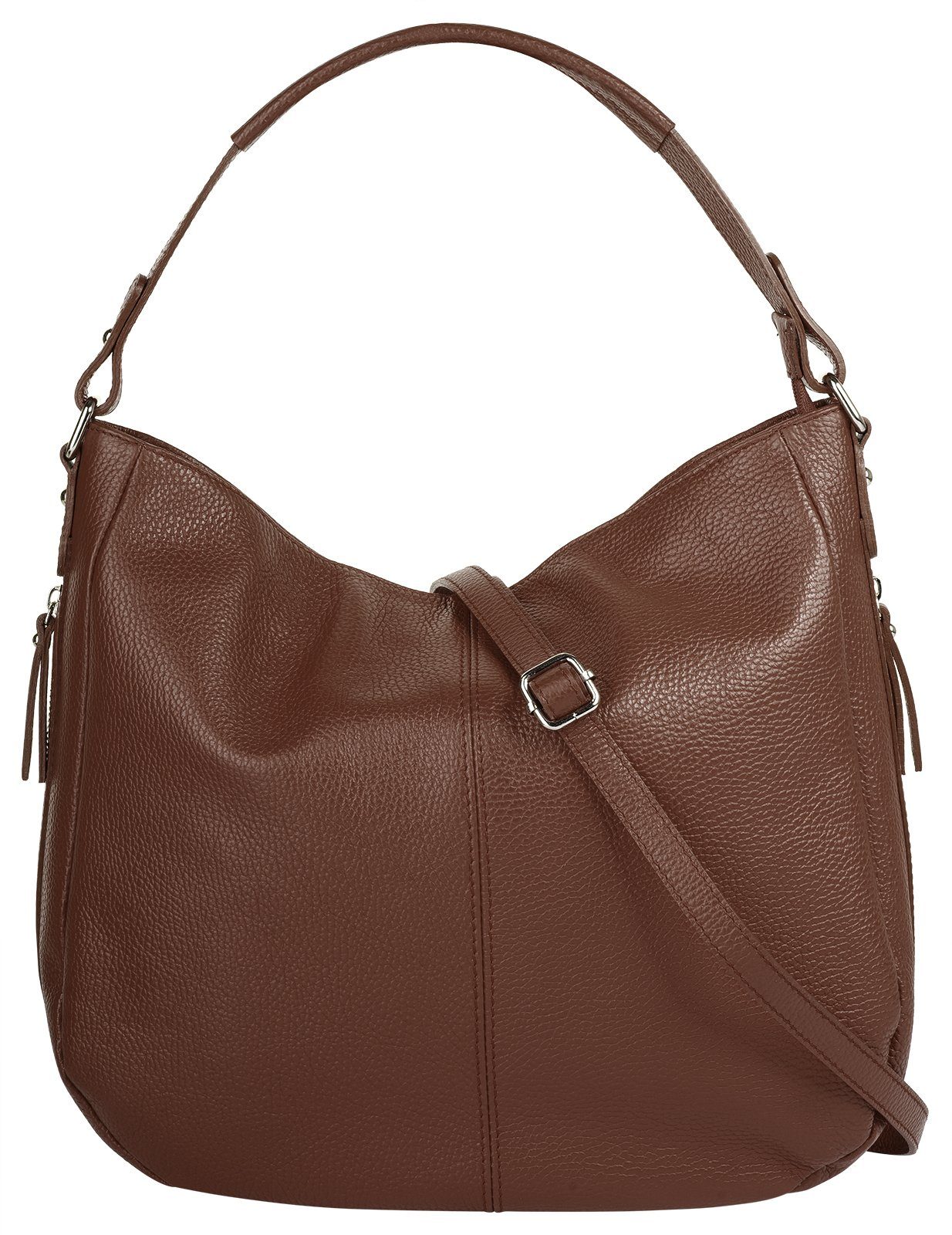 Cluty Shopper, echt Leder, Made in Italy