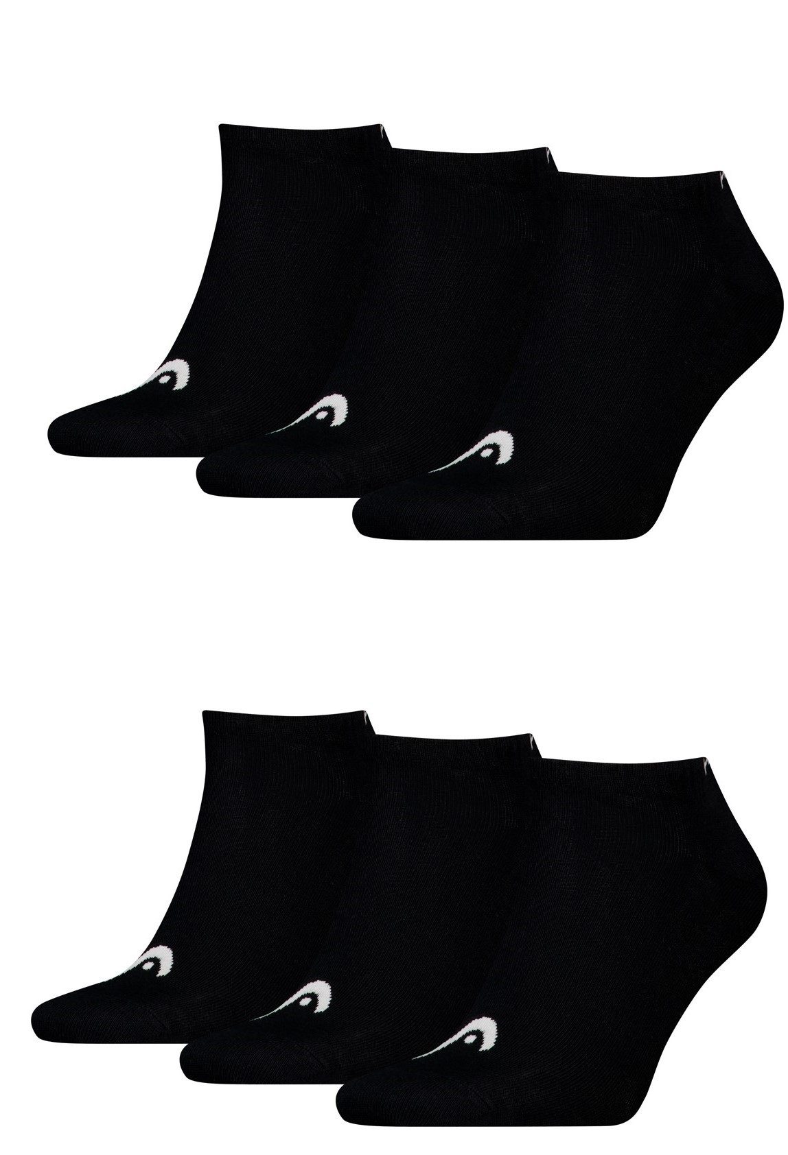 Head Sneakersocken HEAD Herren Damen All Sports Sneaker Socken 6P (6-Paar, 6-er Pack)