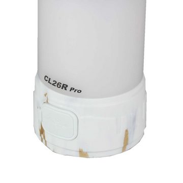 Fenix LED Taschenlampe CL26R Pro LED Campingleuchte mit USB Anschluss 650 Lumen White Marble