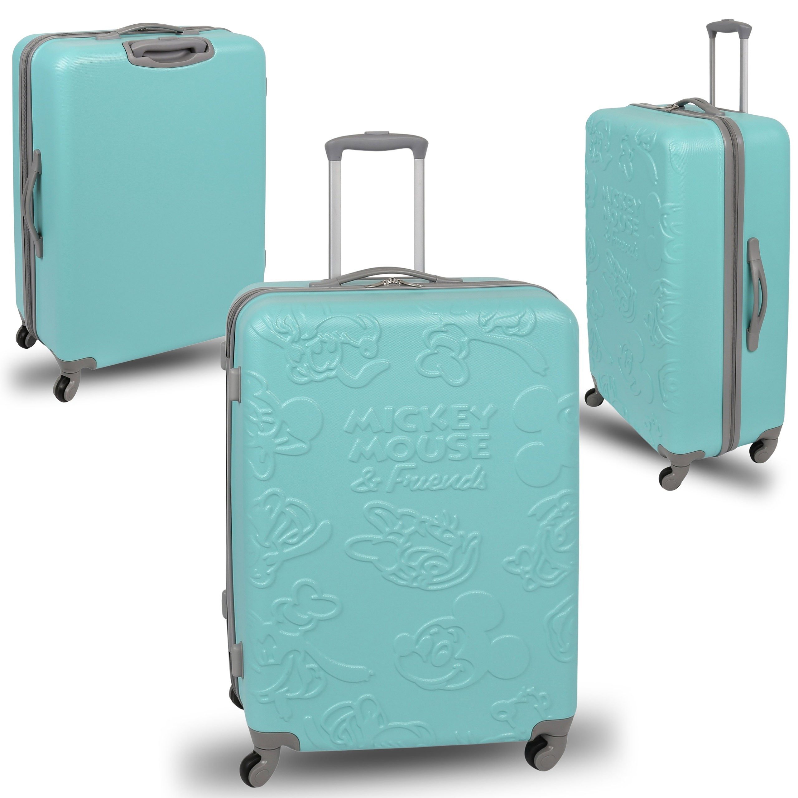 Sarcia.eu Hartschalen Trolley Mickey Mouse Disney Hartschalenkoffer Kabinenkoffer 54x35x21cm