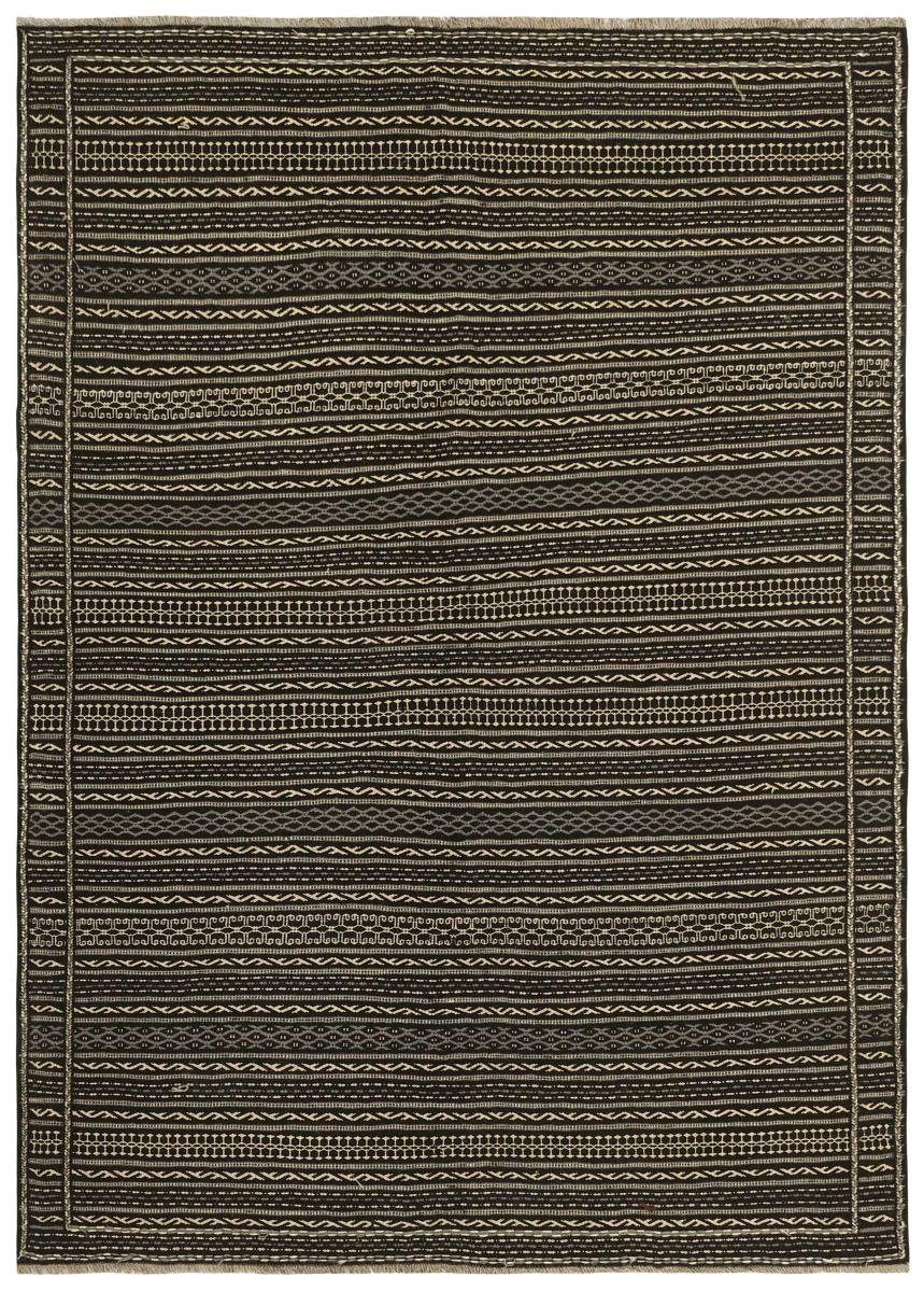 Orientteppich Kelim Fars Kordi 173x241 Handgewebter Orientteppich / Perserteppich, Nain Trading, rechteckig, Höhe: 4 mm