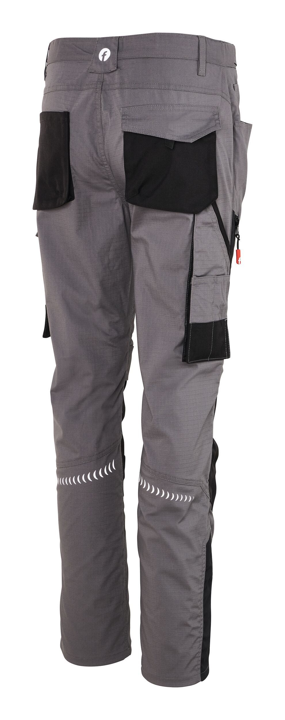 fortis Arbeitsbundhose Herren-Bundhose Performance grau/schwarz