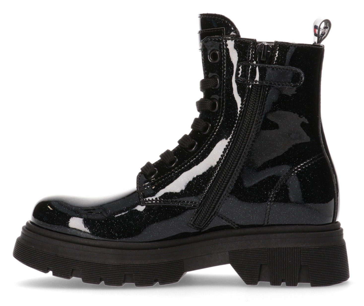 Schnürboots Hilfiger mit BOOT LACE-UP Plateausohle Tommy