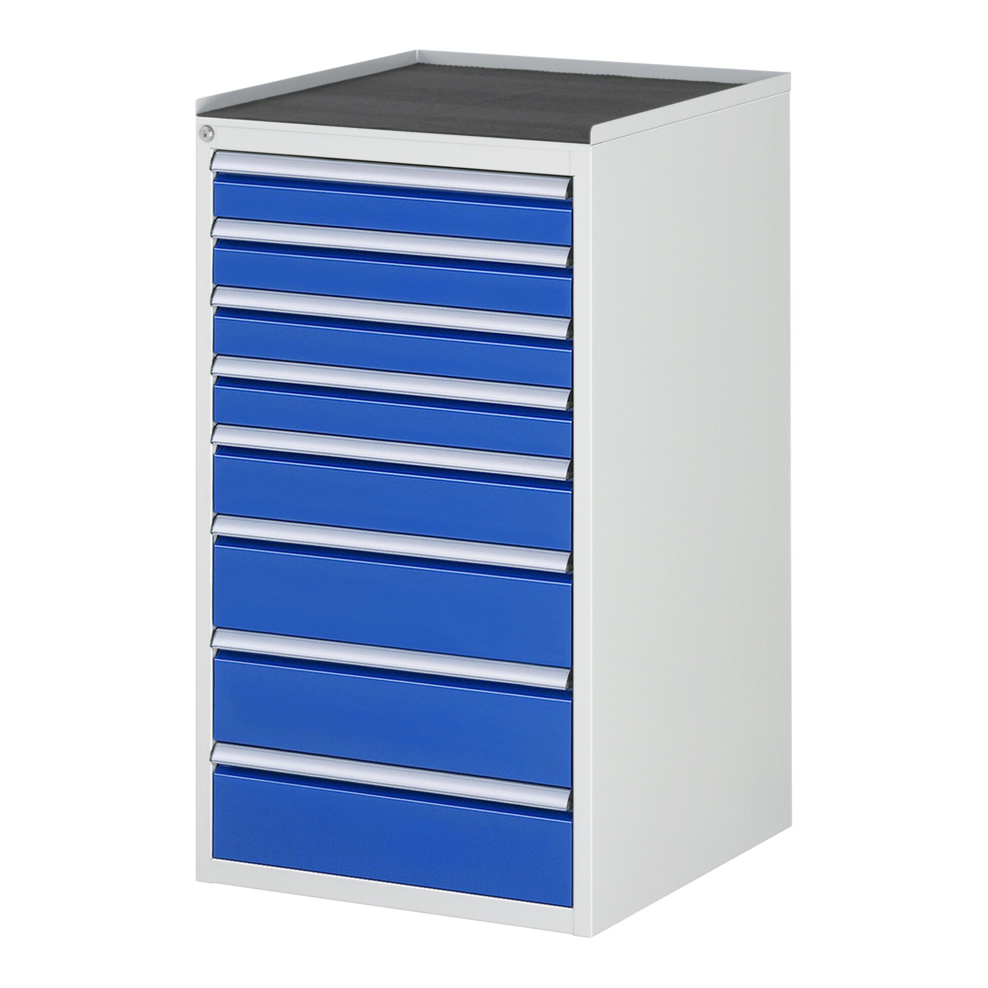 RAU Absperrband Rau Schubladenschrank m. Anti-Rutsch-Matte 8 Schubl.-L 4x90 1x120 3x15
