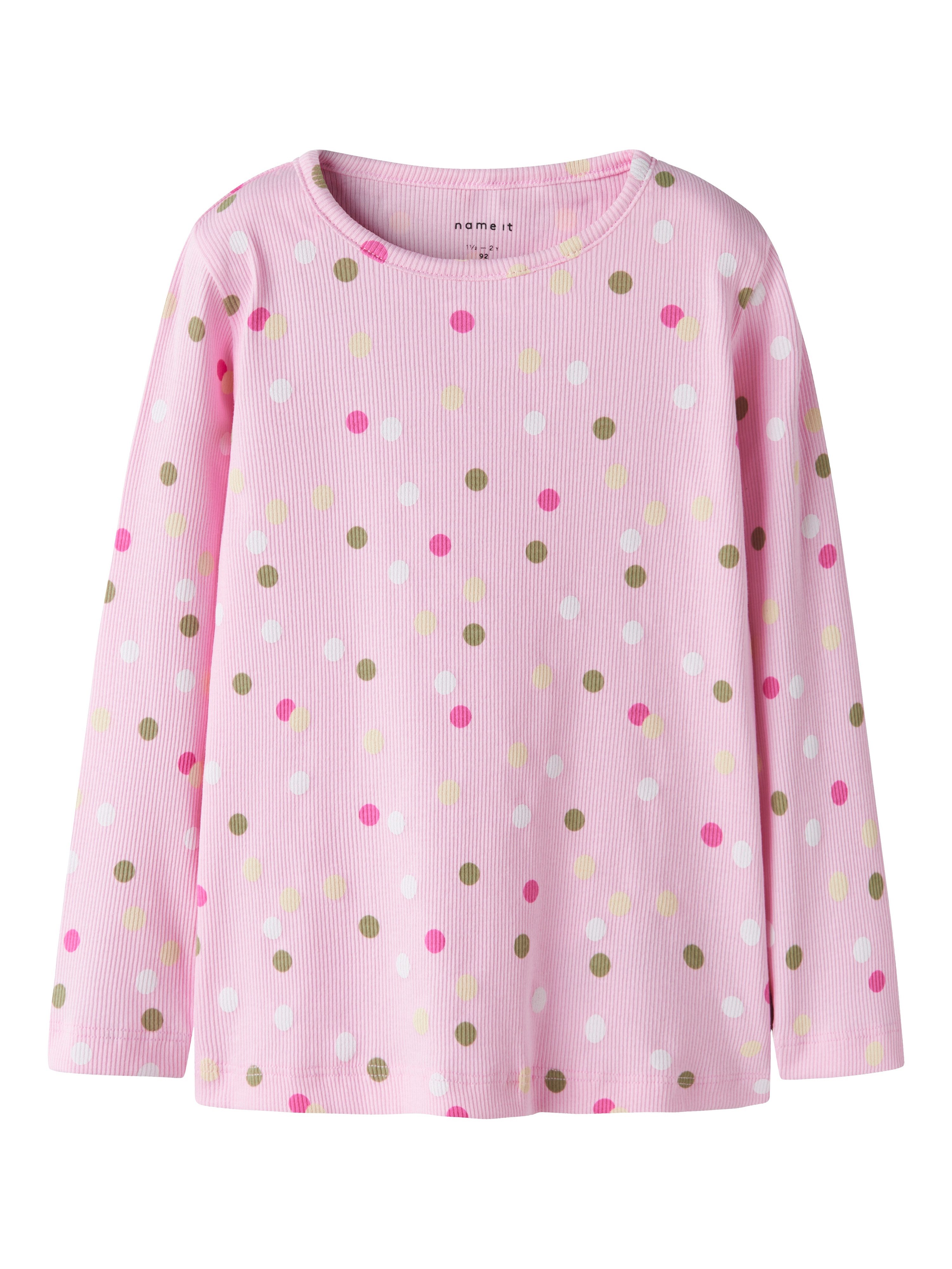 Name It Langarmshirt NMFDOTTIA LS SLIM TOP
