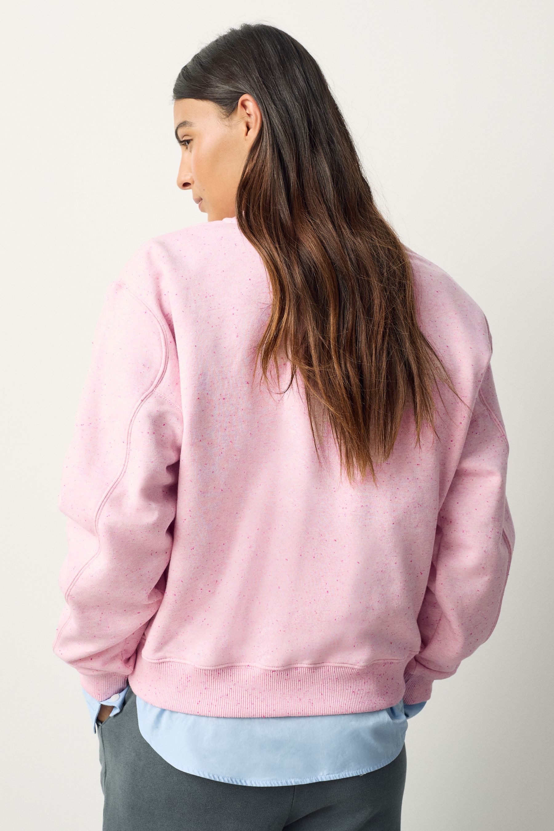 Next Sweater Genopptes Sweatshirt mit Druckknopfverschluss (1-tlg) günstig online kaufen