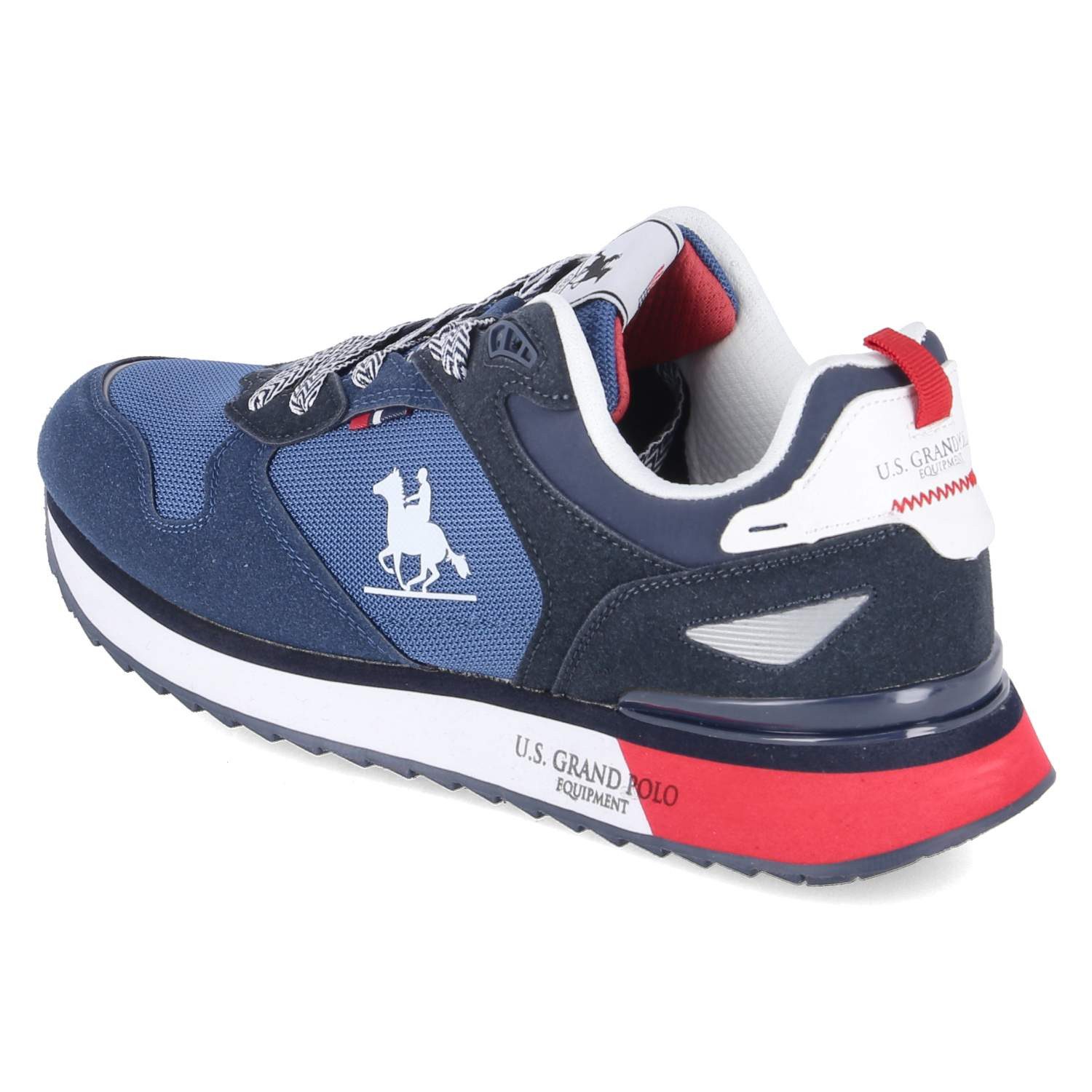 U.S. GRAND POLO U.S. Grand Polo GPM513900-3232 SP Herren Textil & Synthetik blau Schnürschuh