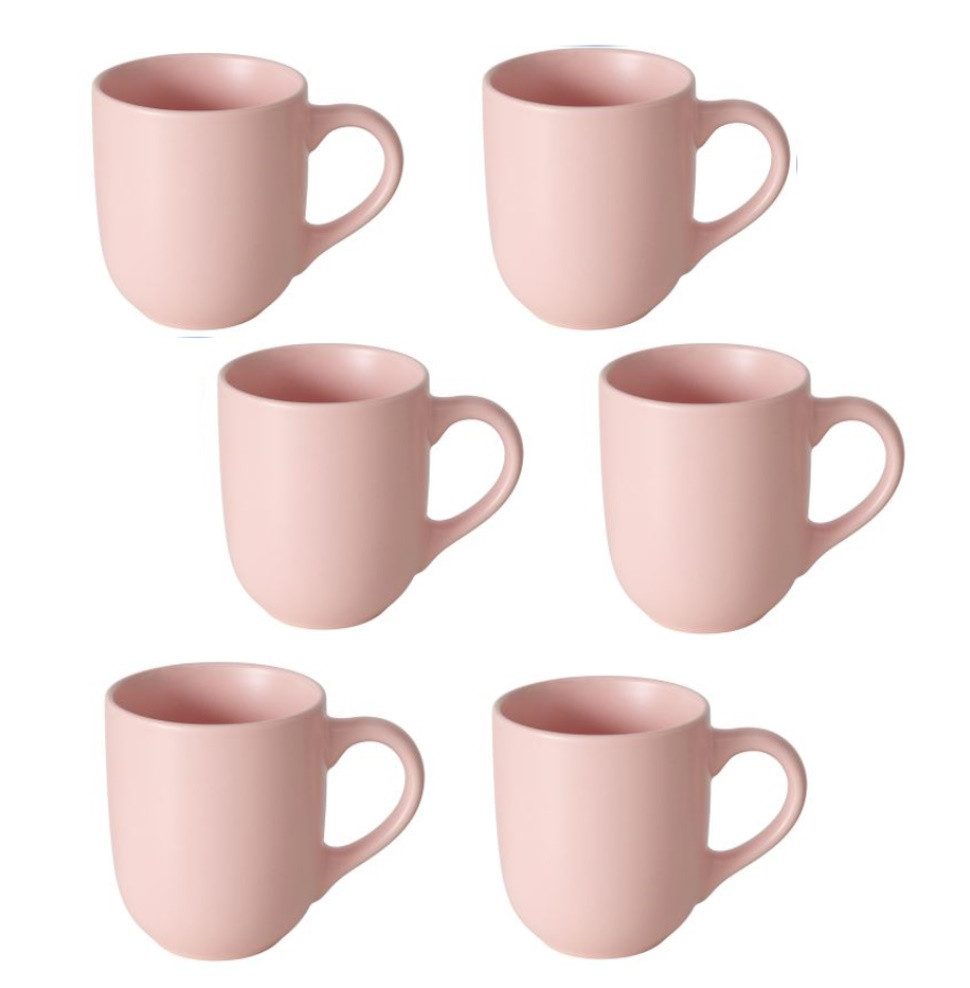 Tasse Boltze Becher Keramik 6er-Set