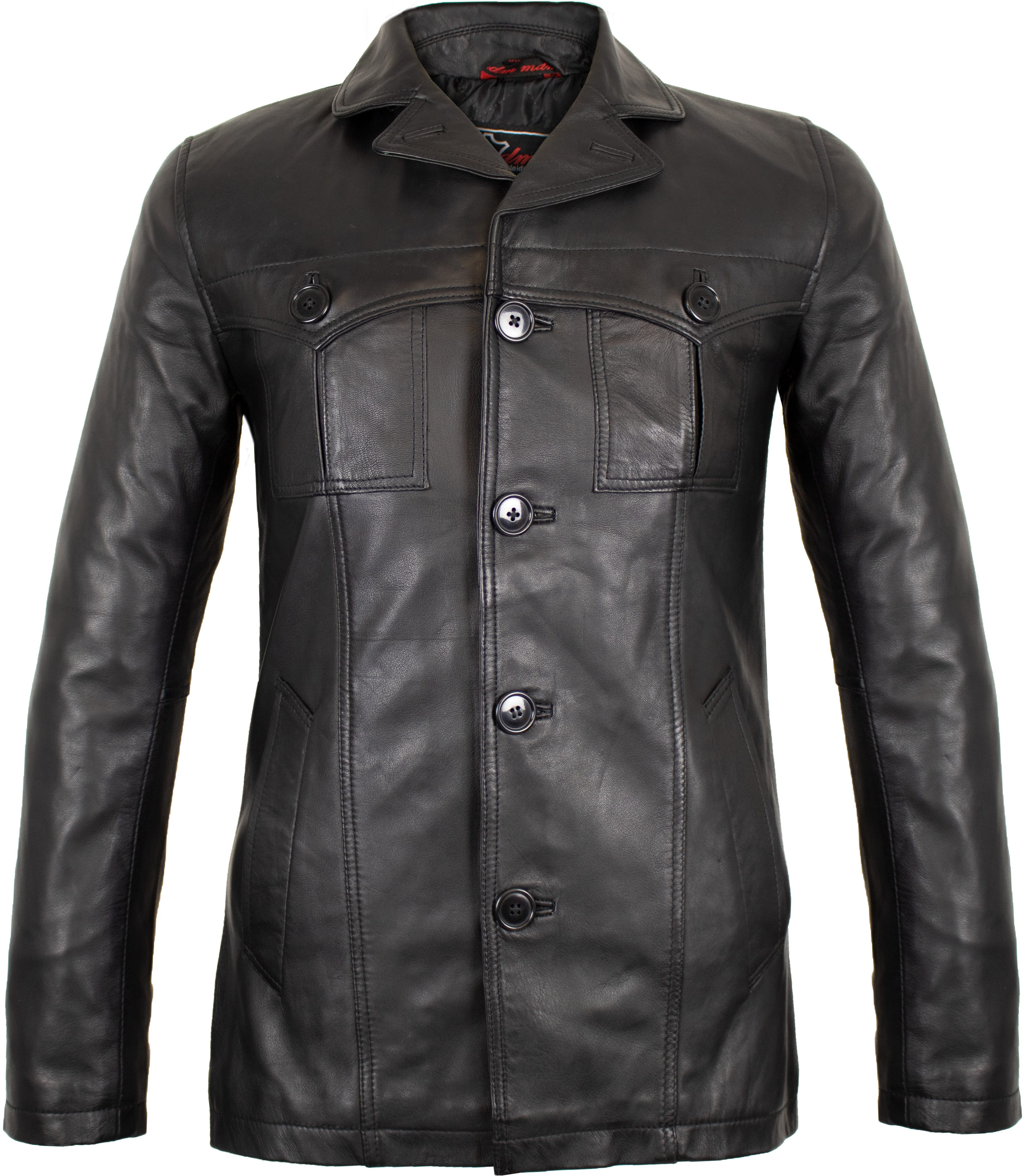 MDM Lederblazer Herren Ledersakko Lederjacke Lederblazer günstig online kaufen