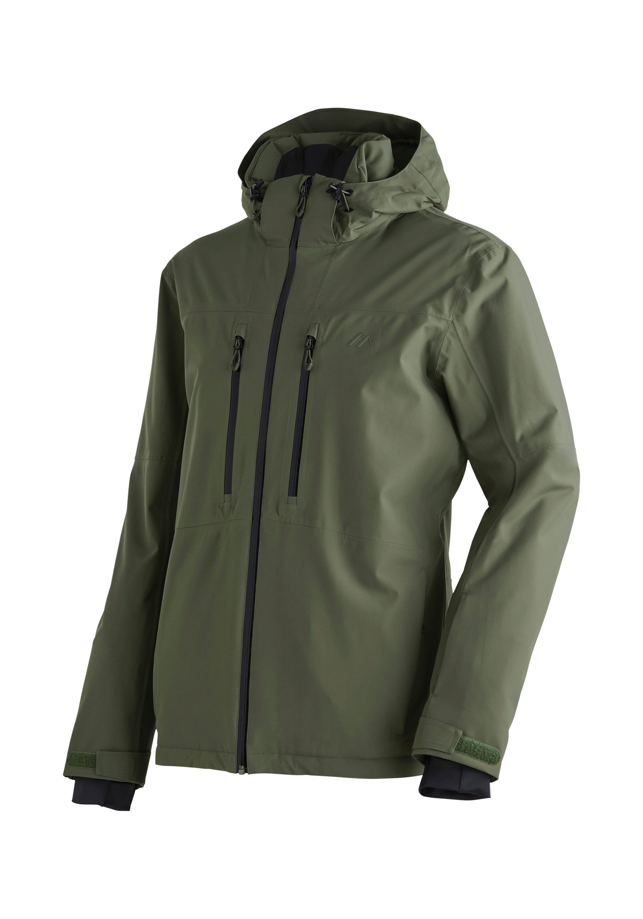 Maier Sports Skijacke Golte Herren Winterjacke wasserdicht, mit RV-Taschen und Kapuze