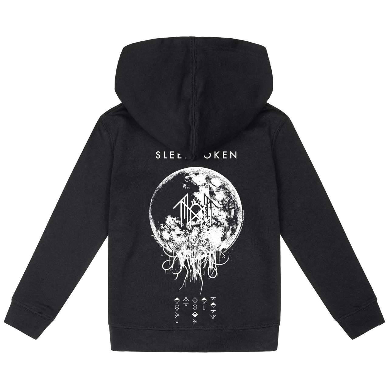 Metal Kids Kapuzensweatjacke mit Sleep Token (Back to Eden) Aufdruck für Kinder von 2–14 Jahren