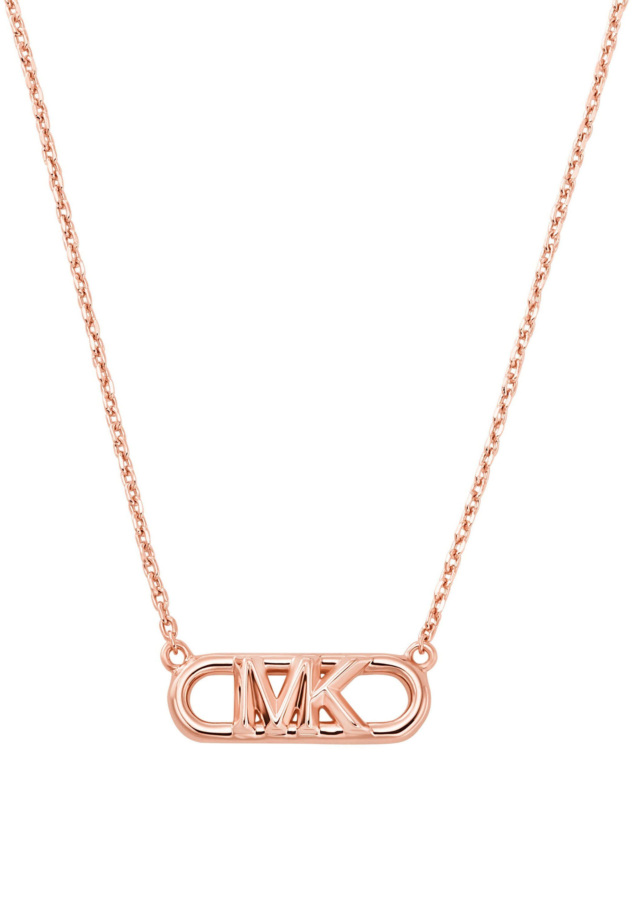 MICHAEL KORS Kette mit Anhänger PREMIUM, OVAL, MKC164200 roségoldfarben