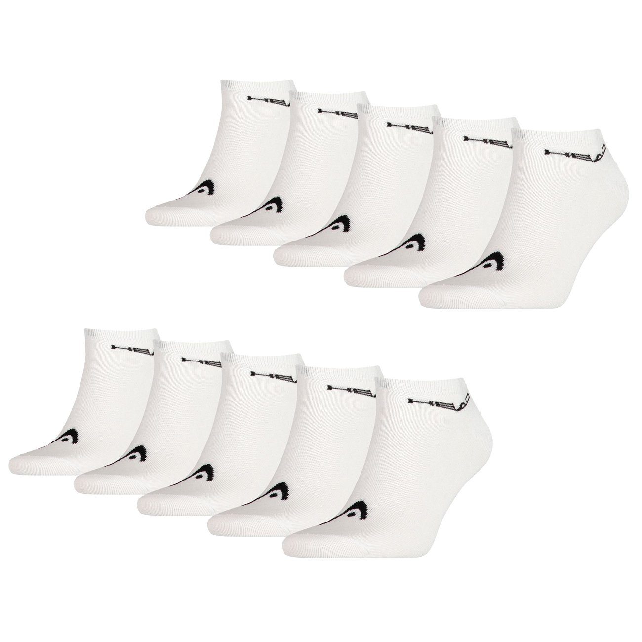 Head Sneakersocken SNEAKER UNISEX 10er Pack (10-Paar) 10 Paar White (300)