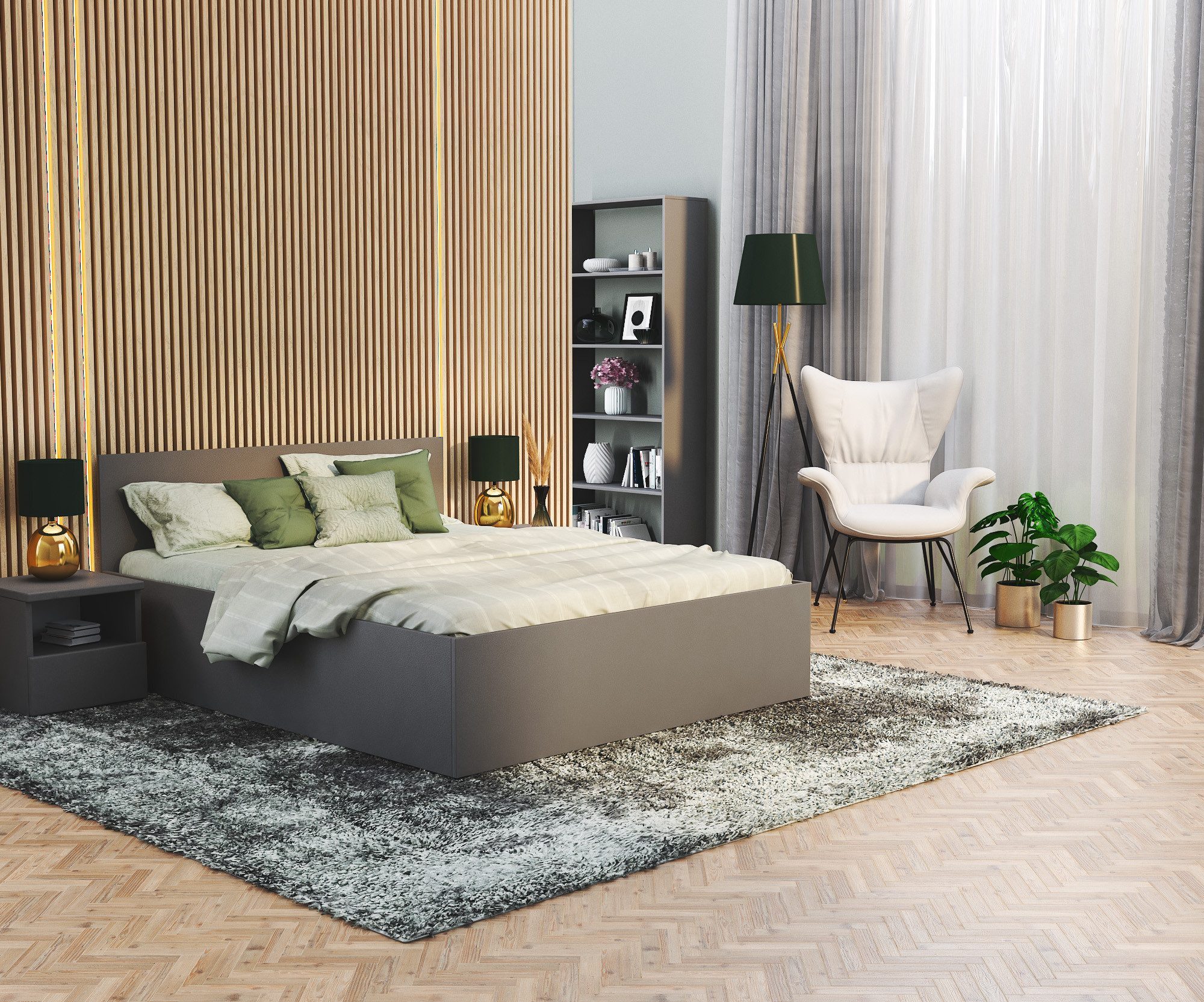 FDM Stauraumbett Bettgestell Bettrahmen Doppelbett 120x200, 140x200, 160x20 günstig online kaufen