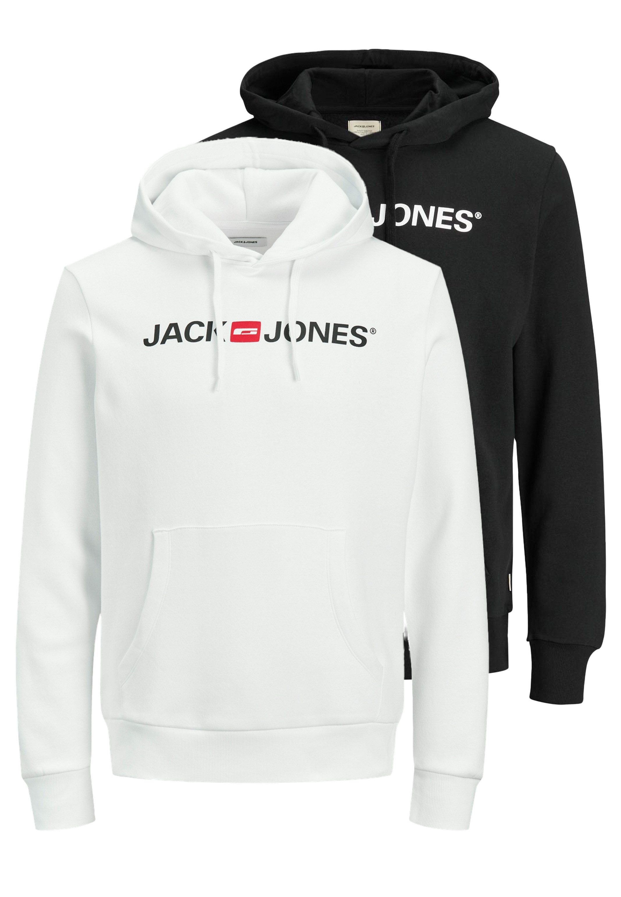 Jack & Jones Hoodie 2er Pack Corp (Spar-Set, 2-tlg) Sweatshirt / Hoodie - B günstig online kaufen